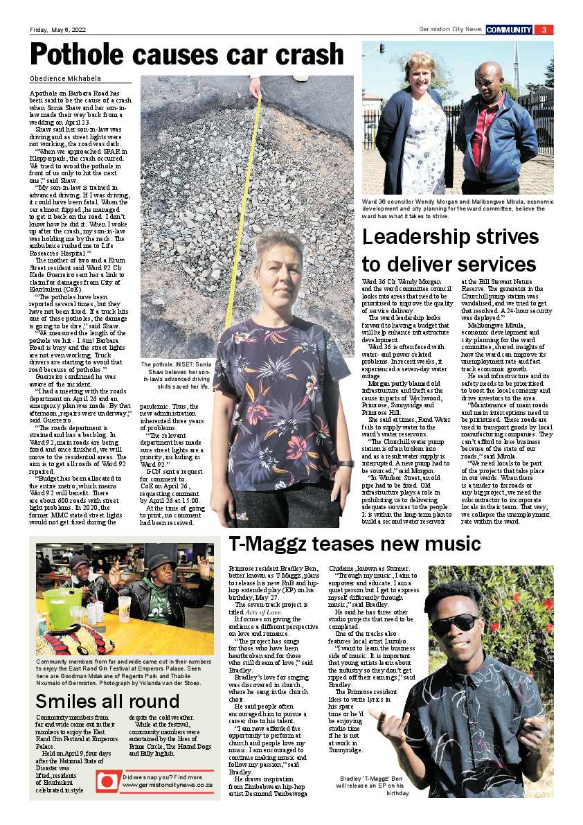 Germiston City News 06 May 2022 page 3