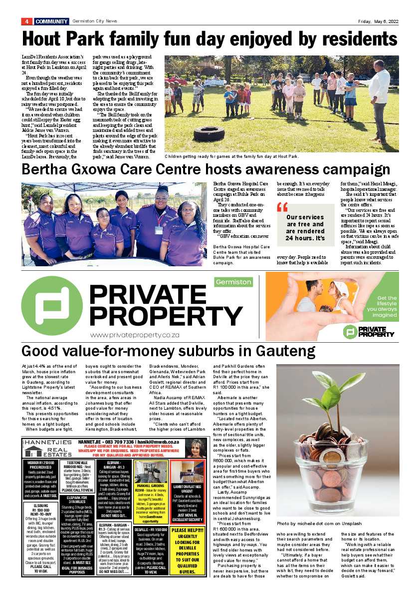 Germiston City News 06 May 2022 page 4