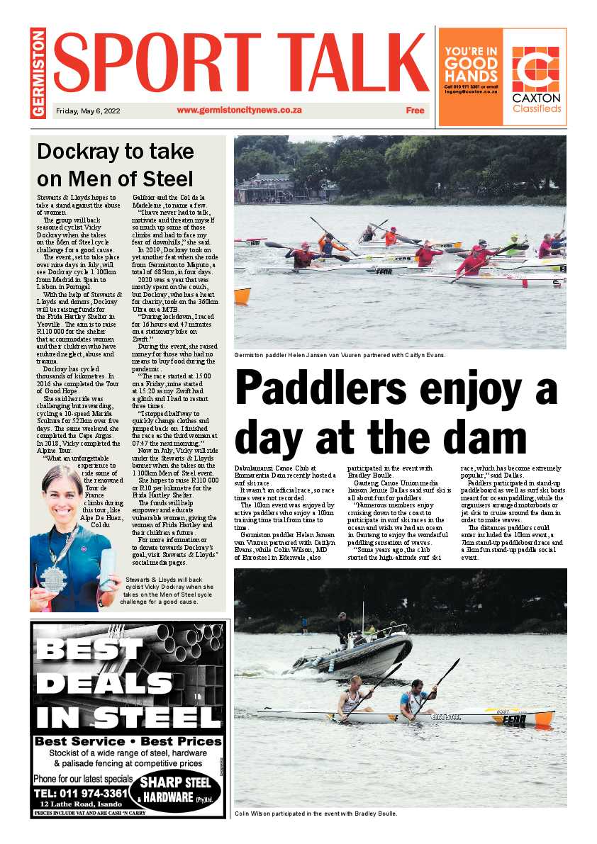 Germiston City News 06 May 2022 page 8