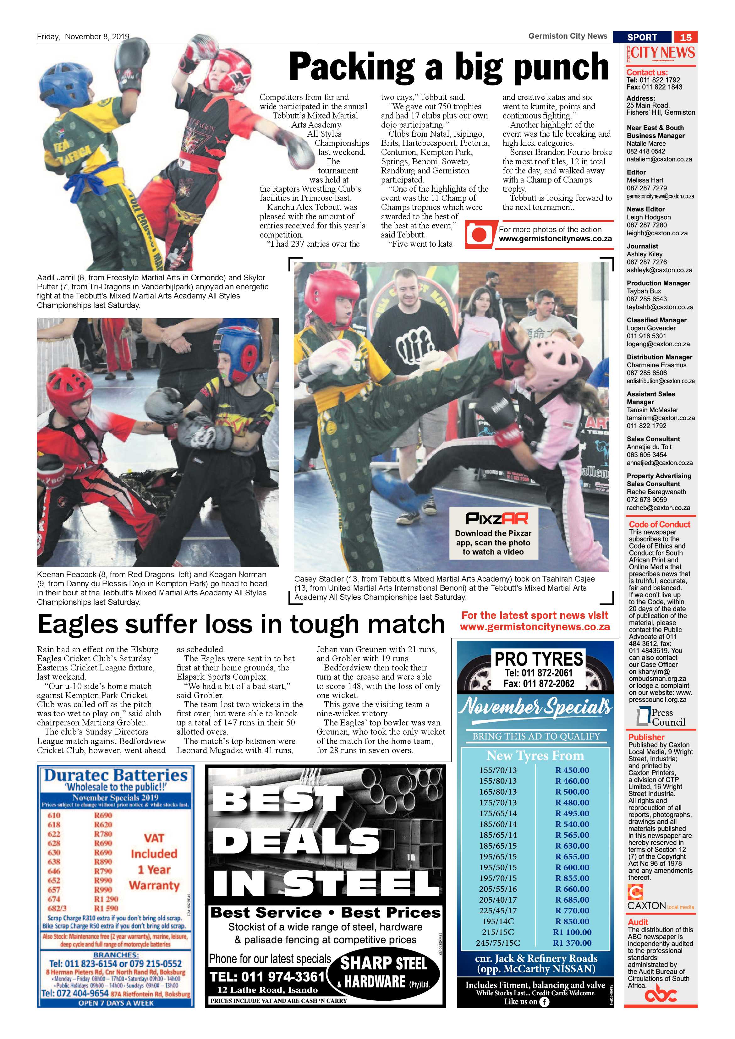 Germiston City News 06 November 2019 page 15
