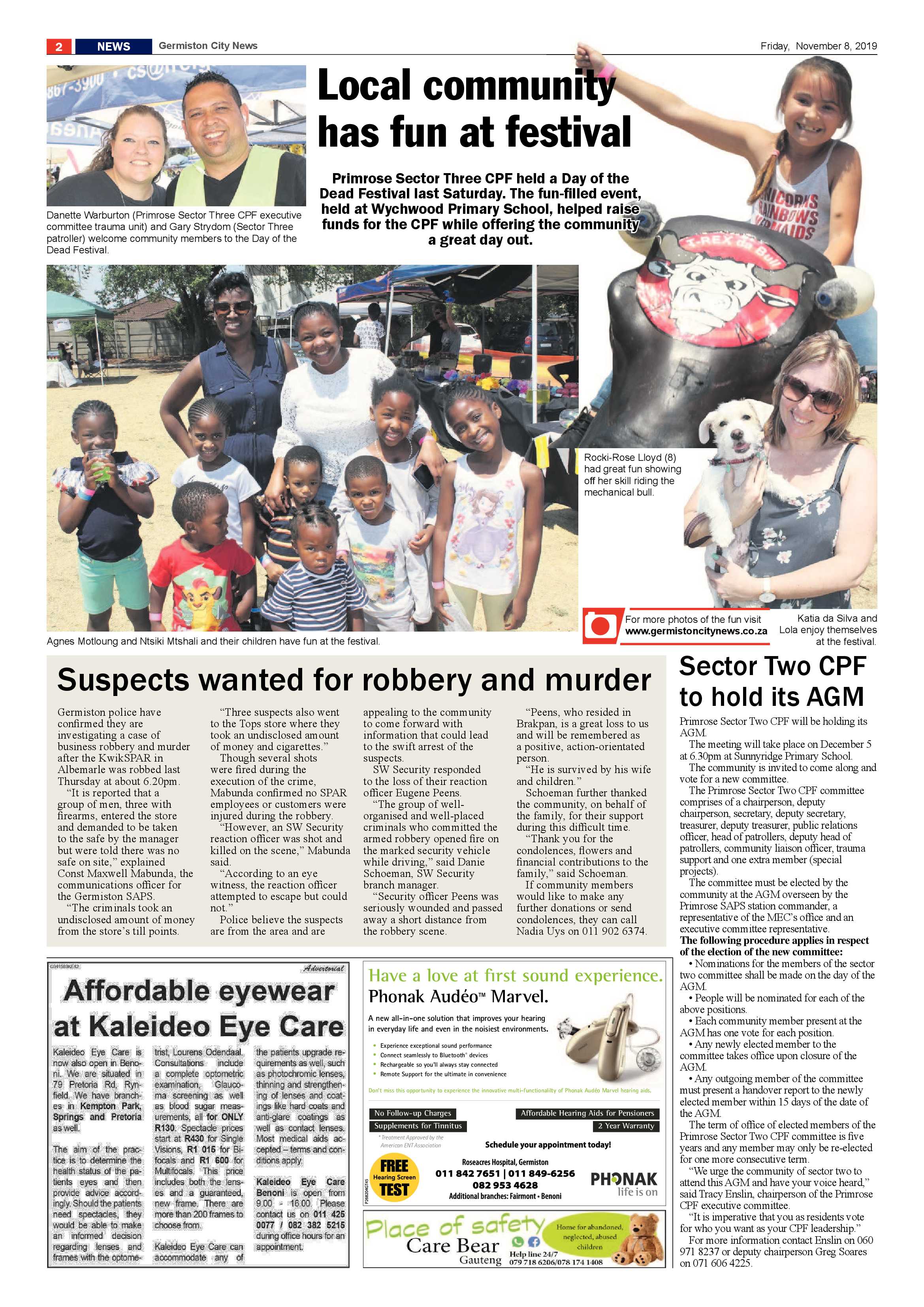 Germiston City News 06 November 2019 page 2