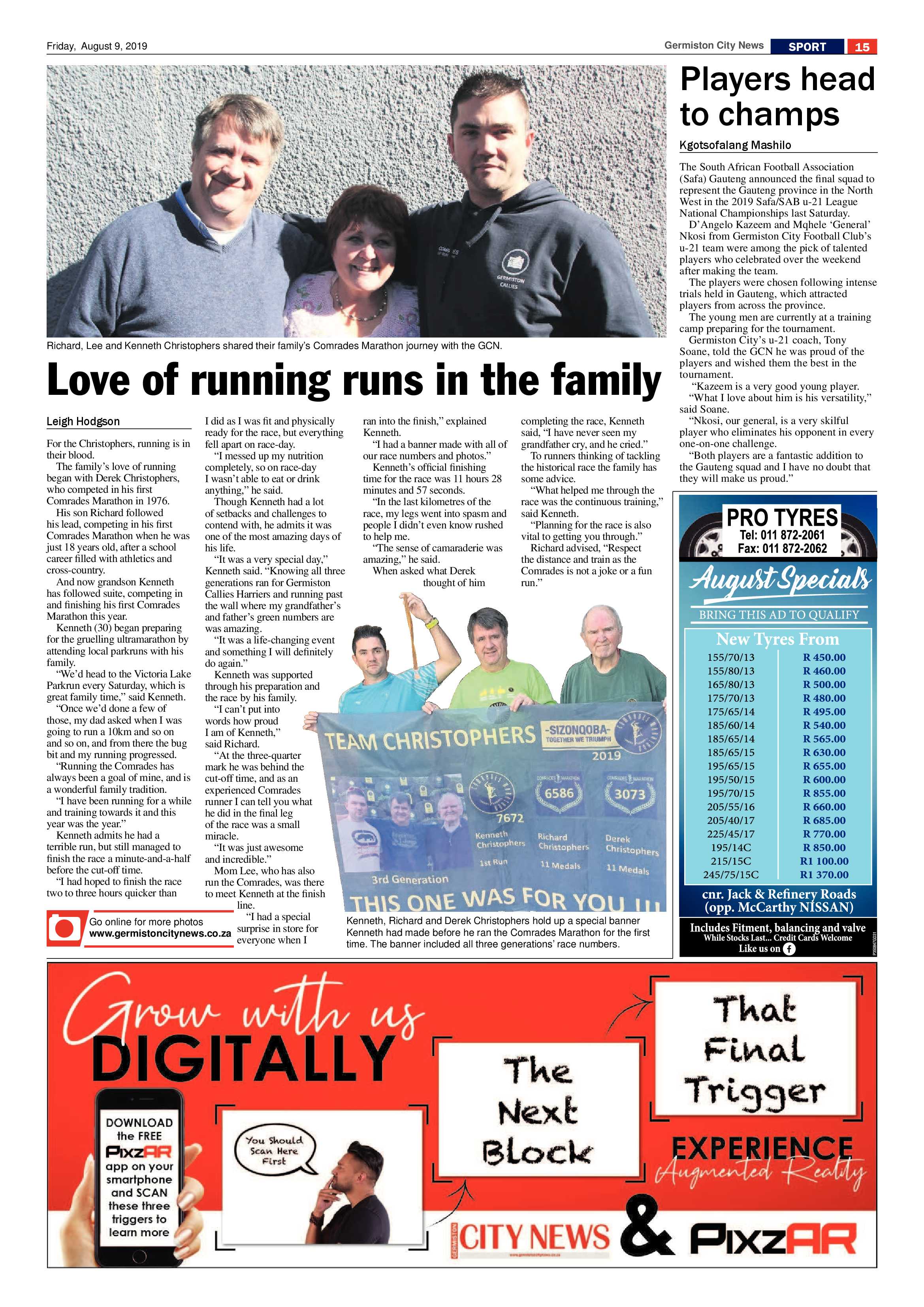 Germiston City News 07 August 2019 page 15