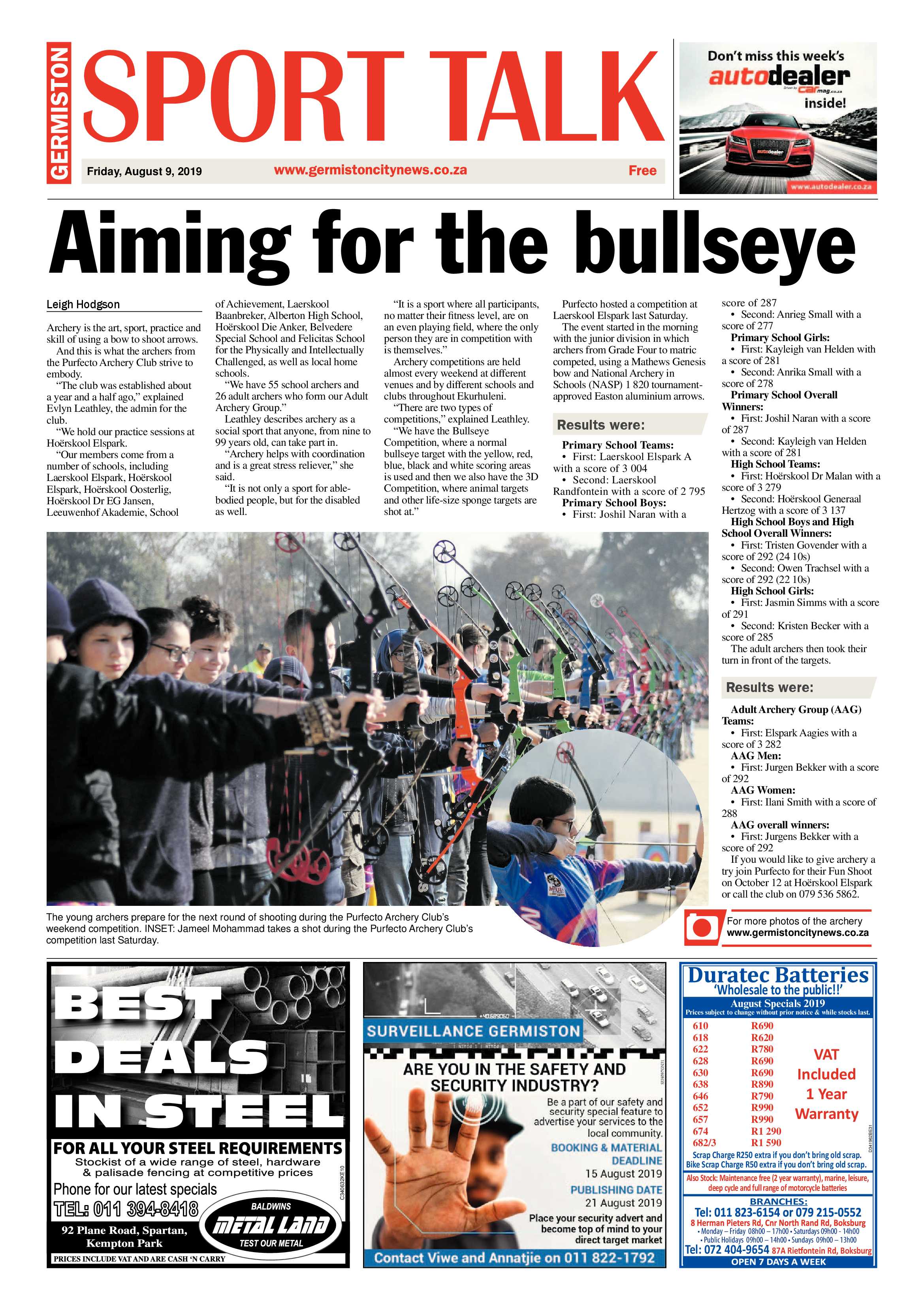Germiston City News 07 August 2019 page 16