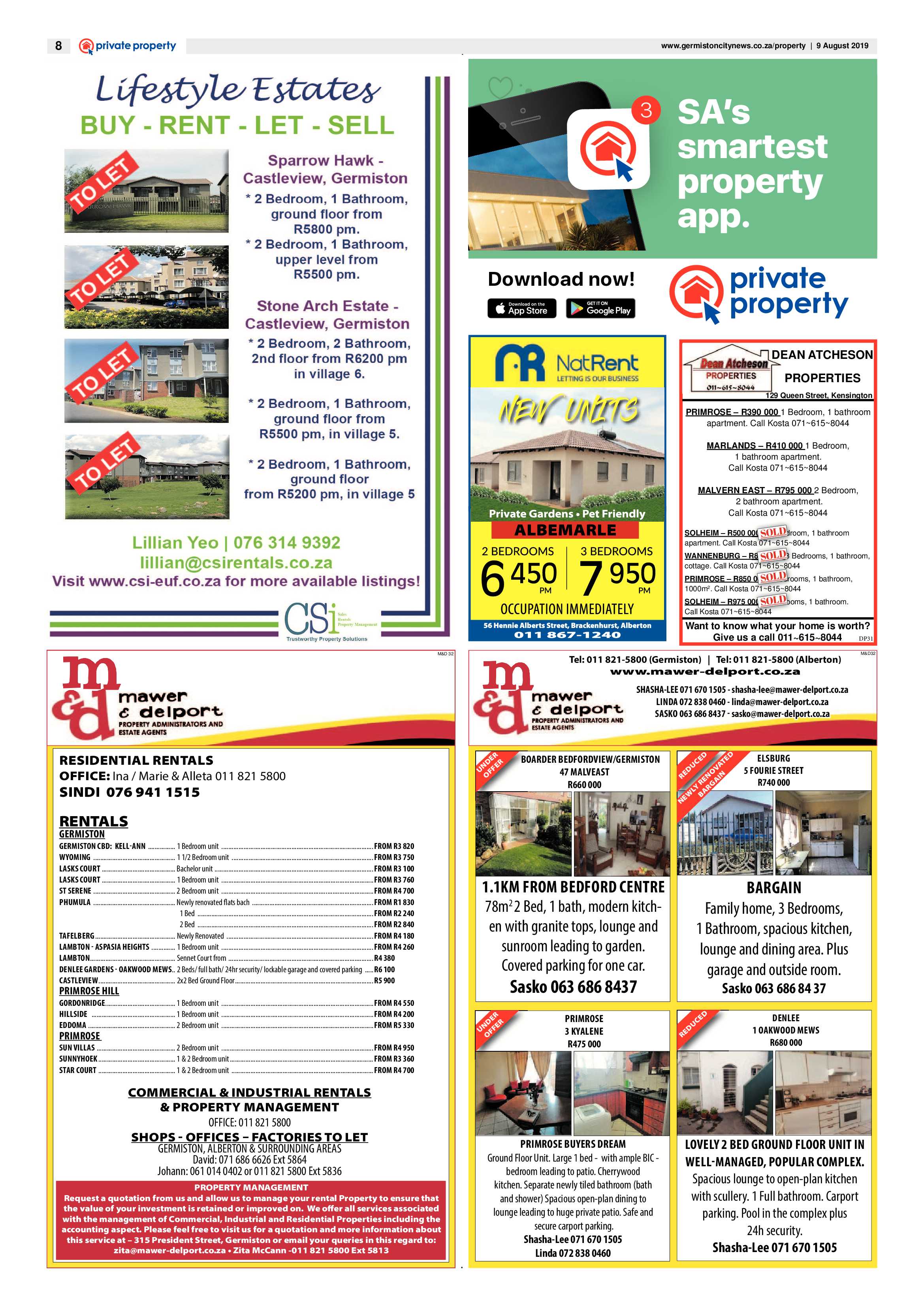 Germiston City News 07 August 2019 page 8