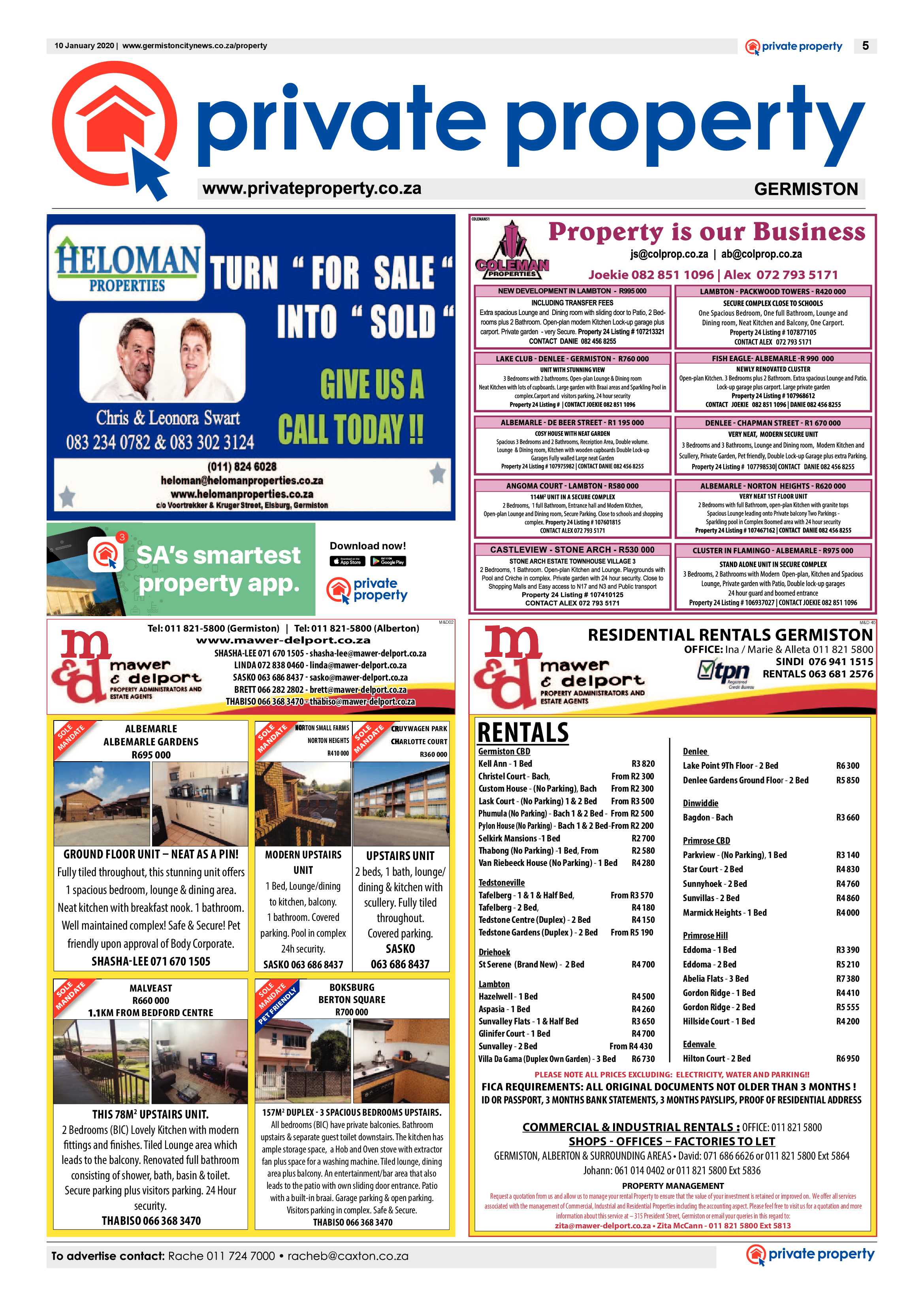 Germiston City News 08 January 2020 page 5
