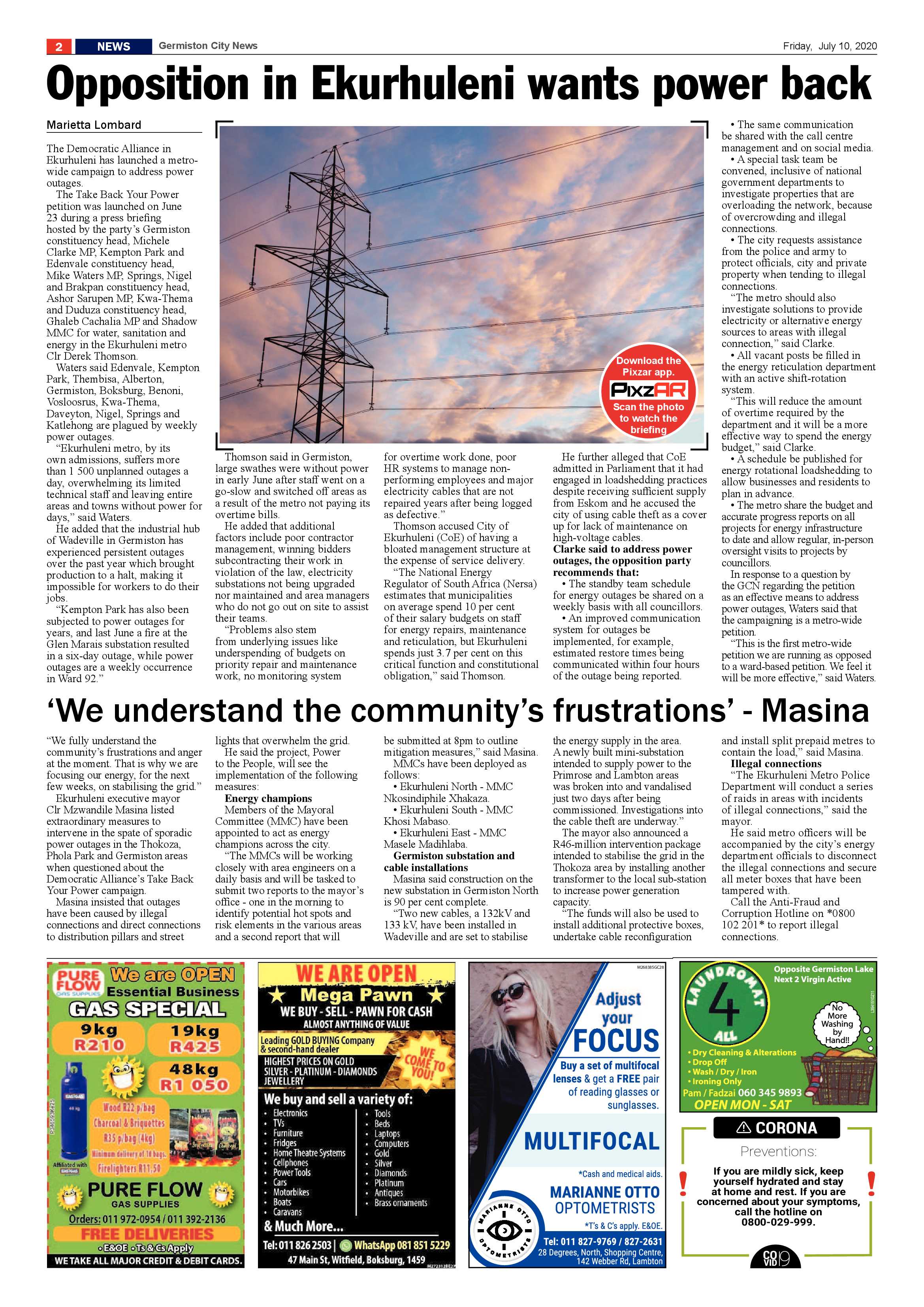 Germiston City News 08 June 2020 page 2