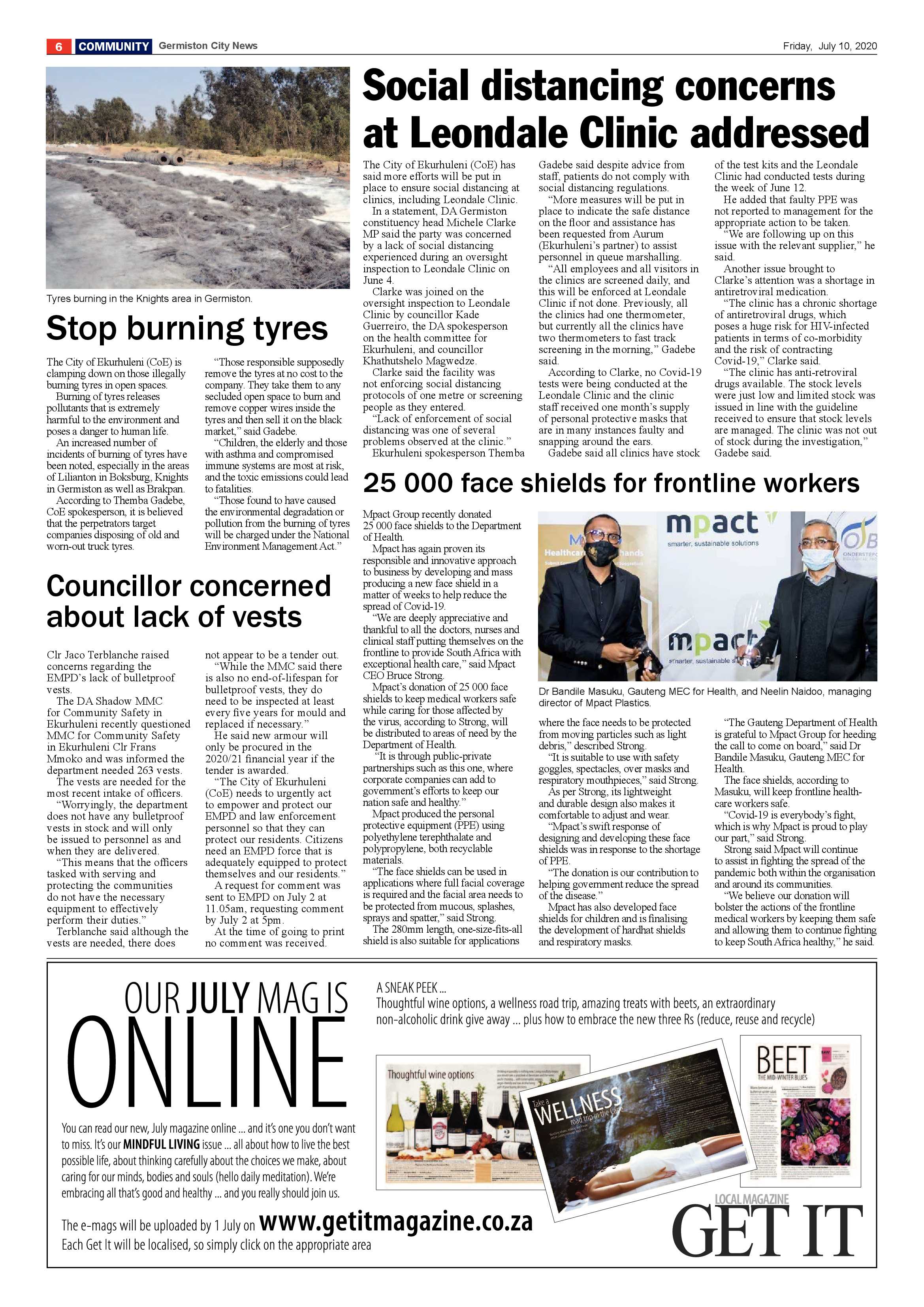 Germiston City News 08 June 2020 page 6