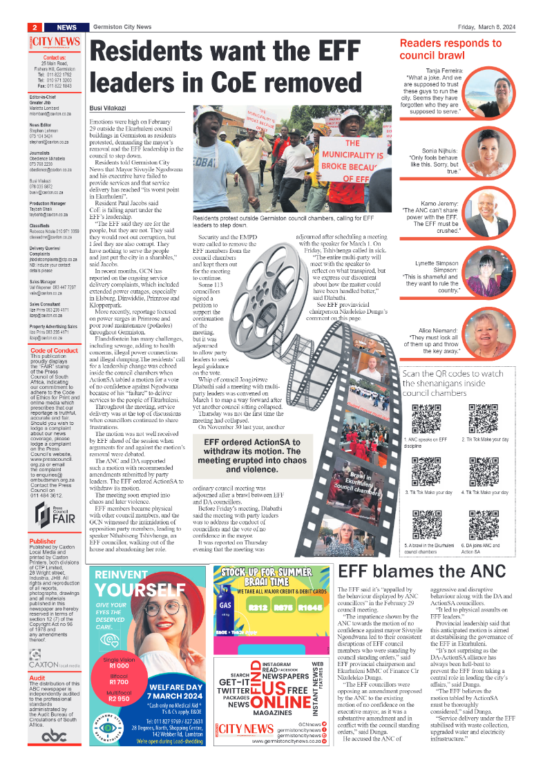 Germiston City News 08 March 2024 page 2