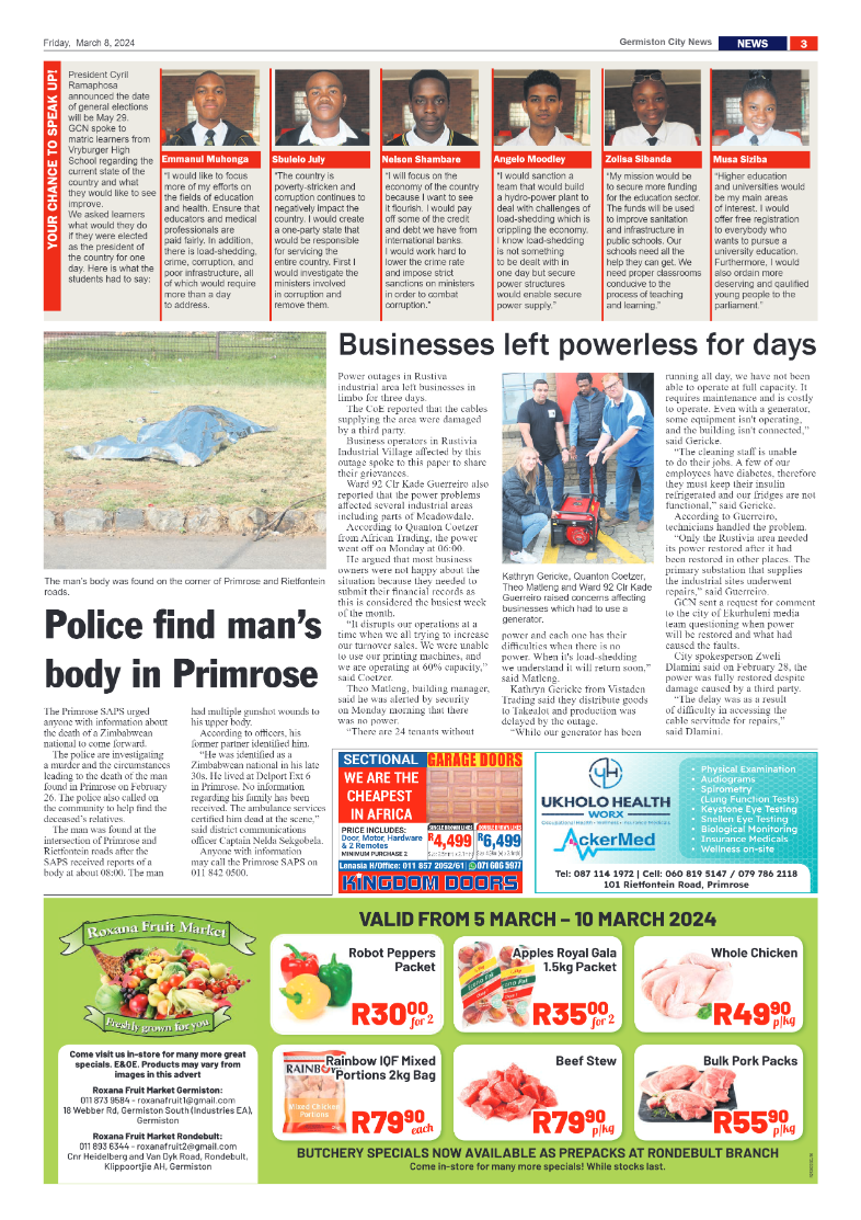 Germiston City News 08 March 2024 page 3