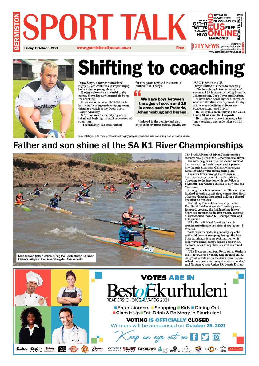 Germiston City News 08 October 2021 page 12