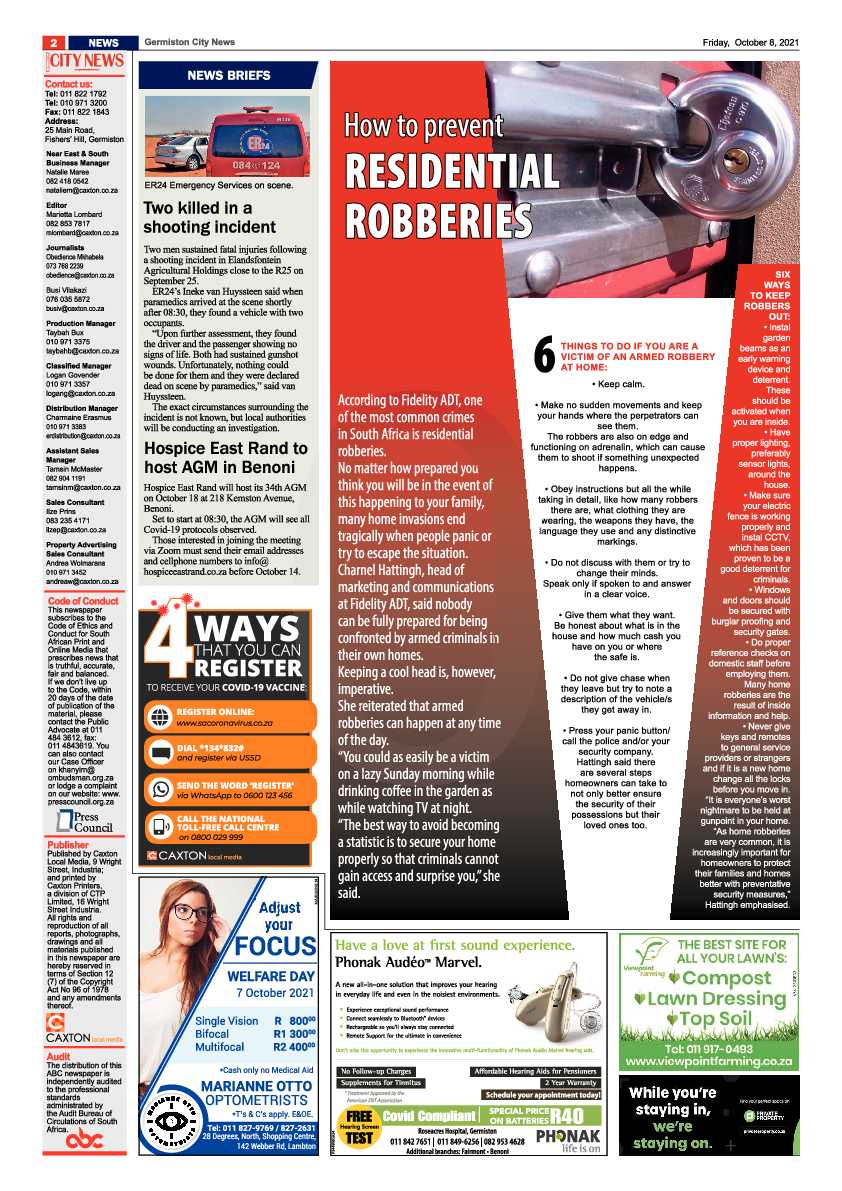 Germiston City News 08 October 2021 page 2