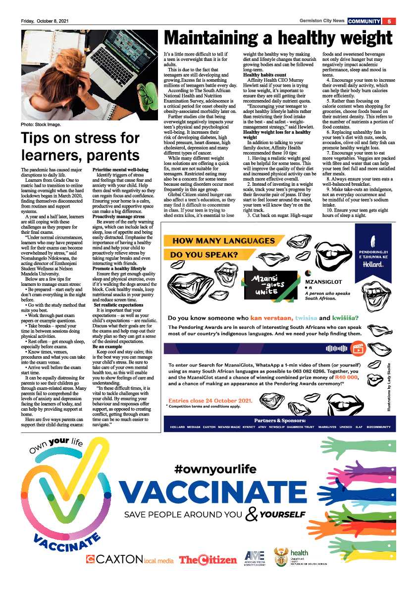 Germiston City News 08 October 2021 page 5