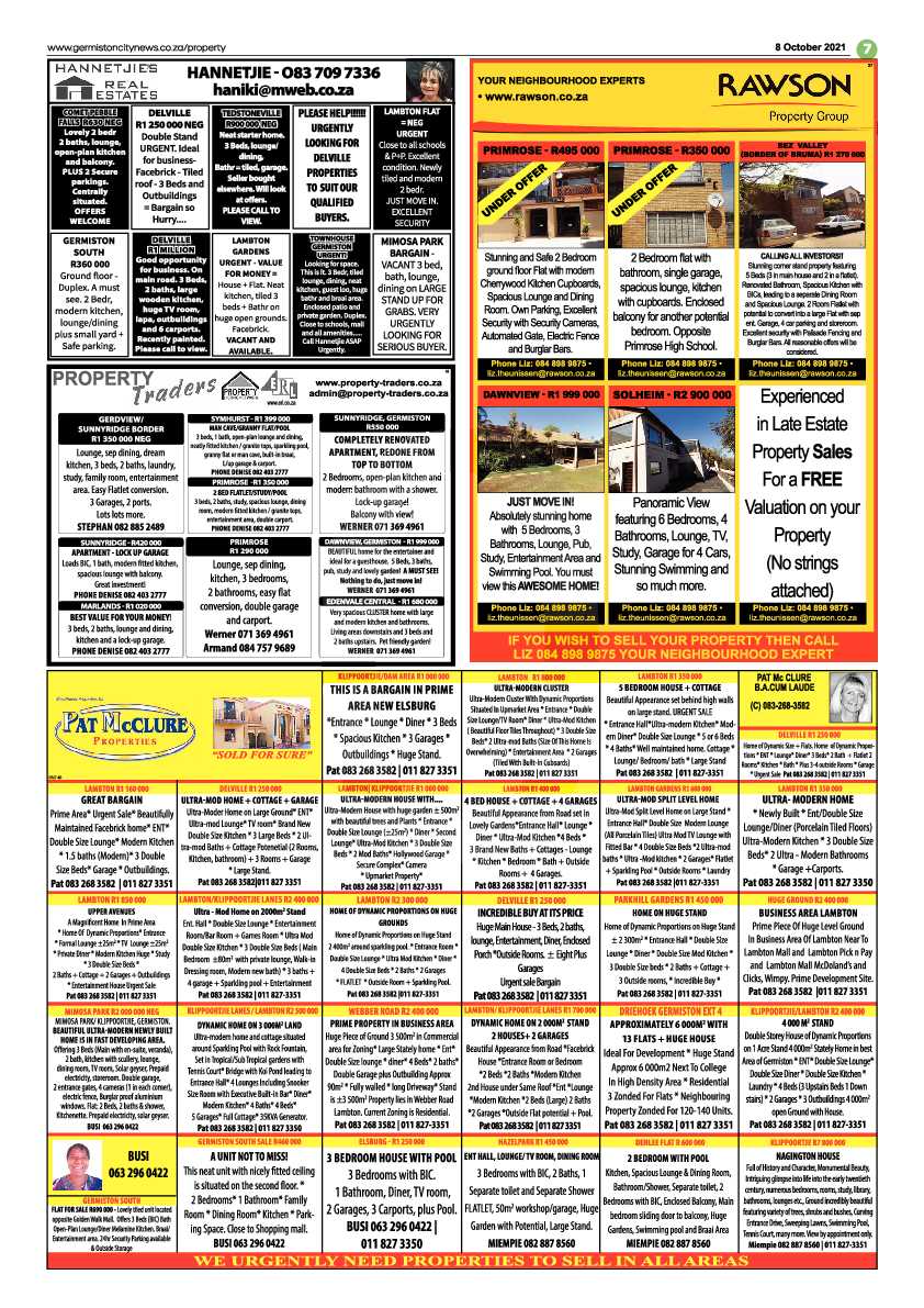 Germiston City News 08 October 2021 page 7