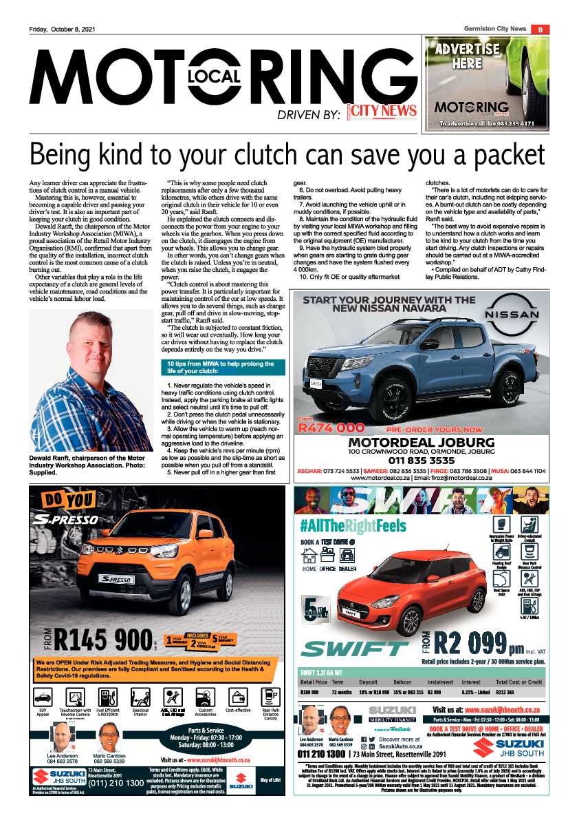 Germiston City News 08 October 2021 page 9