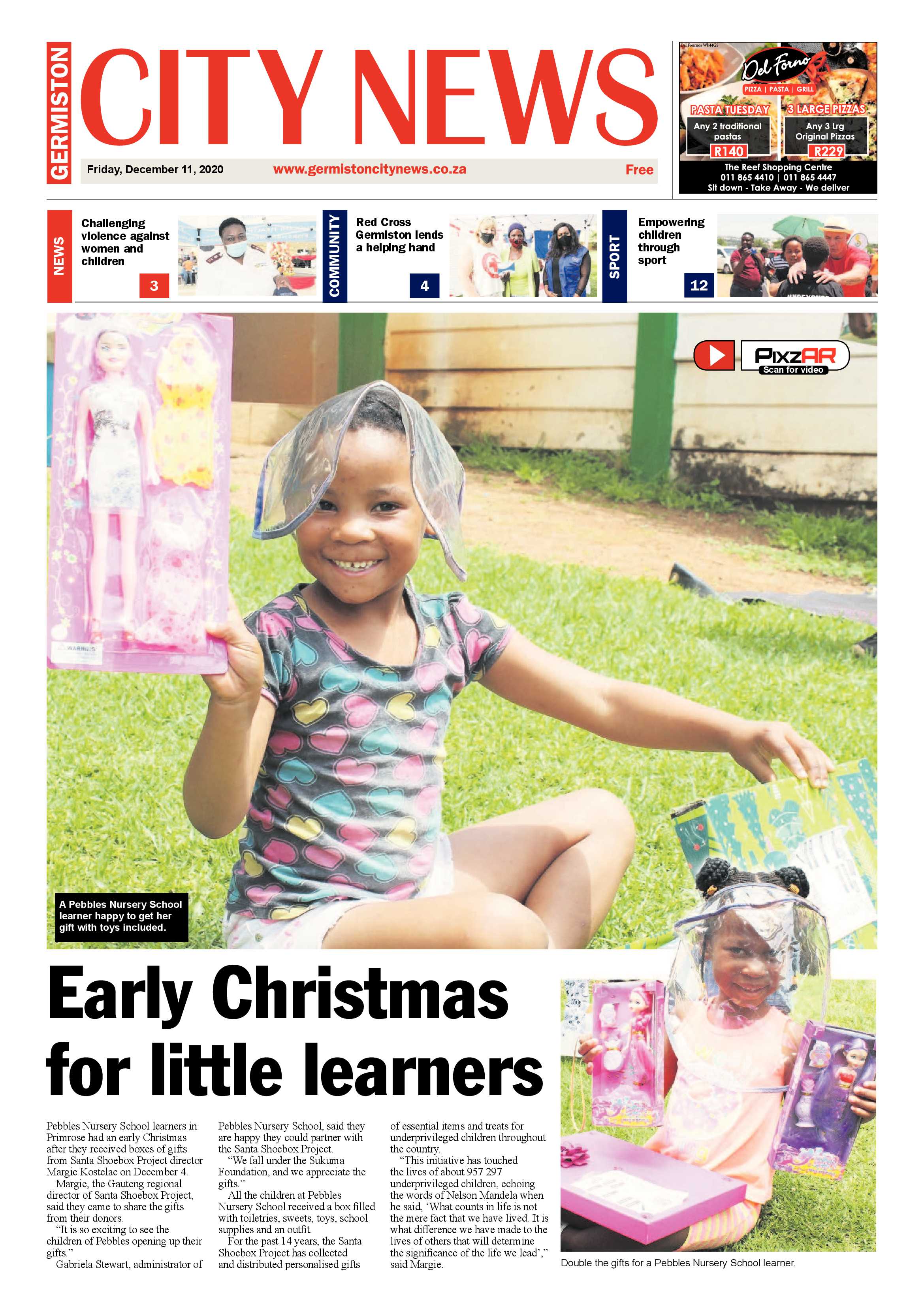 Germiston City News 09 December 2020 page 1