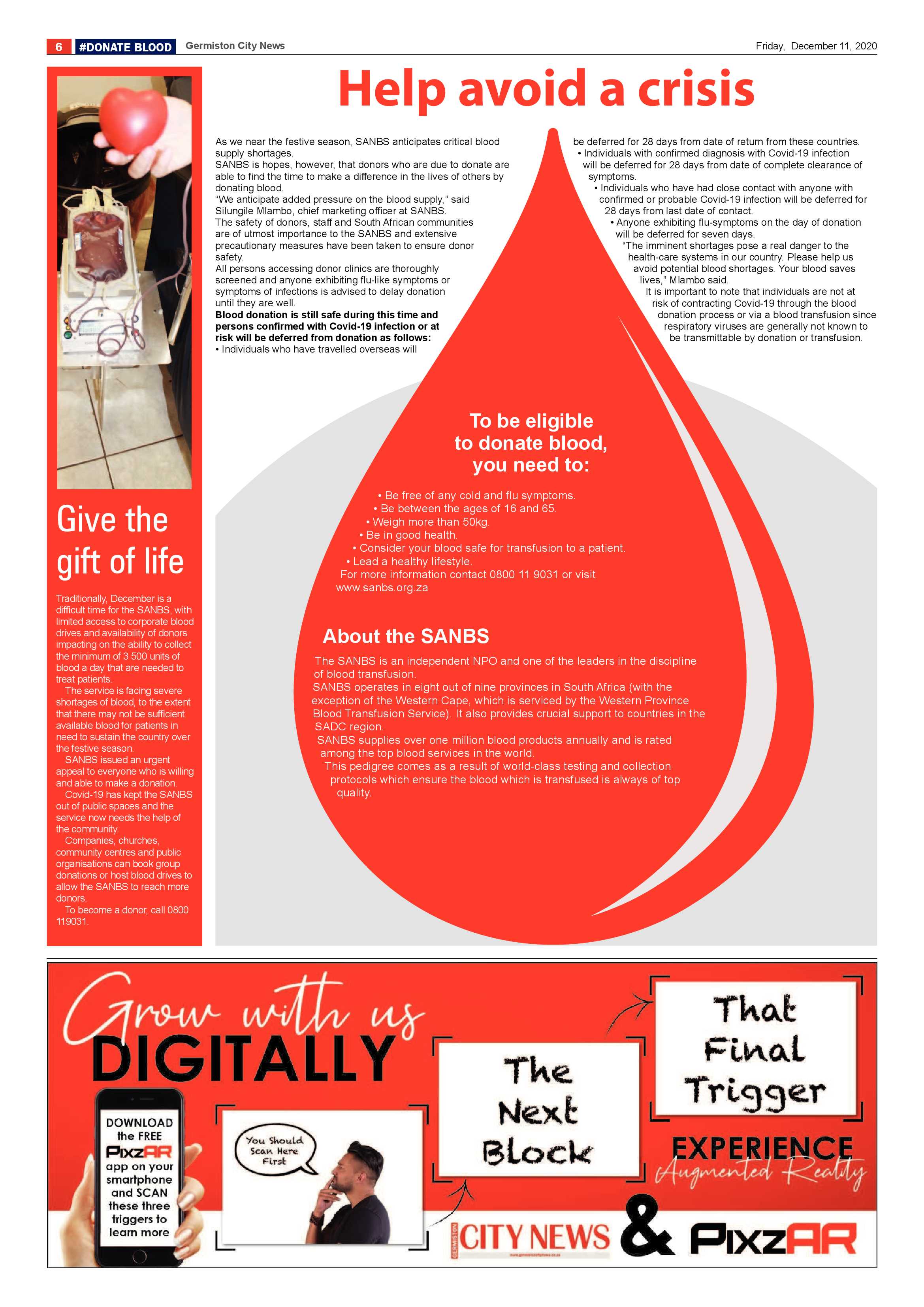 Germiston City News 09 December 2020 page 6