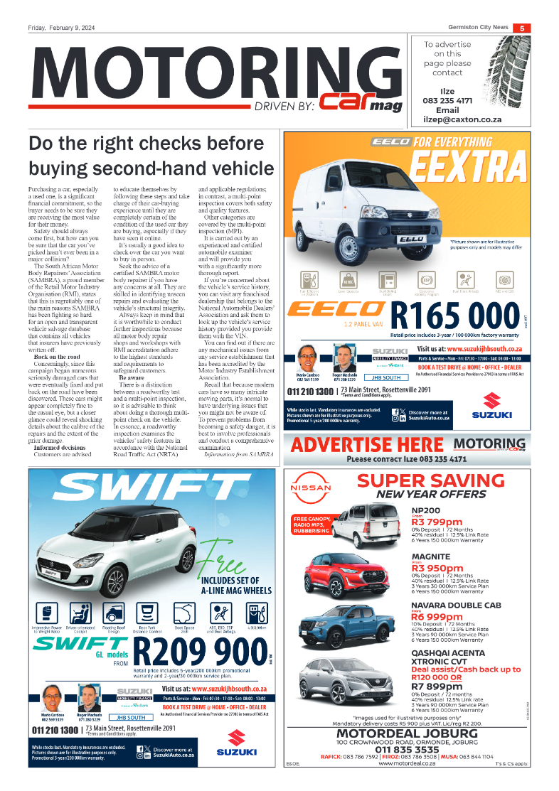Germiston City News 09 February 2024 page 5