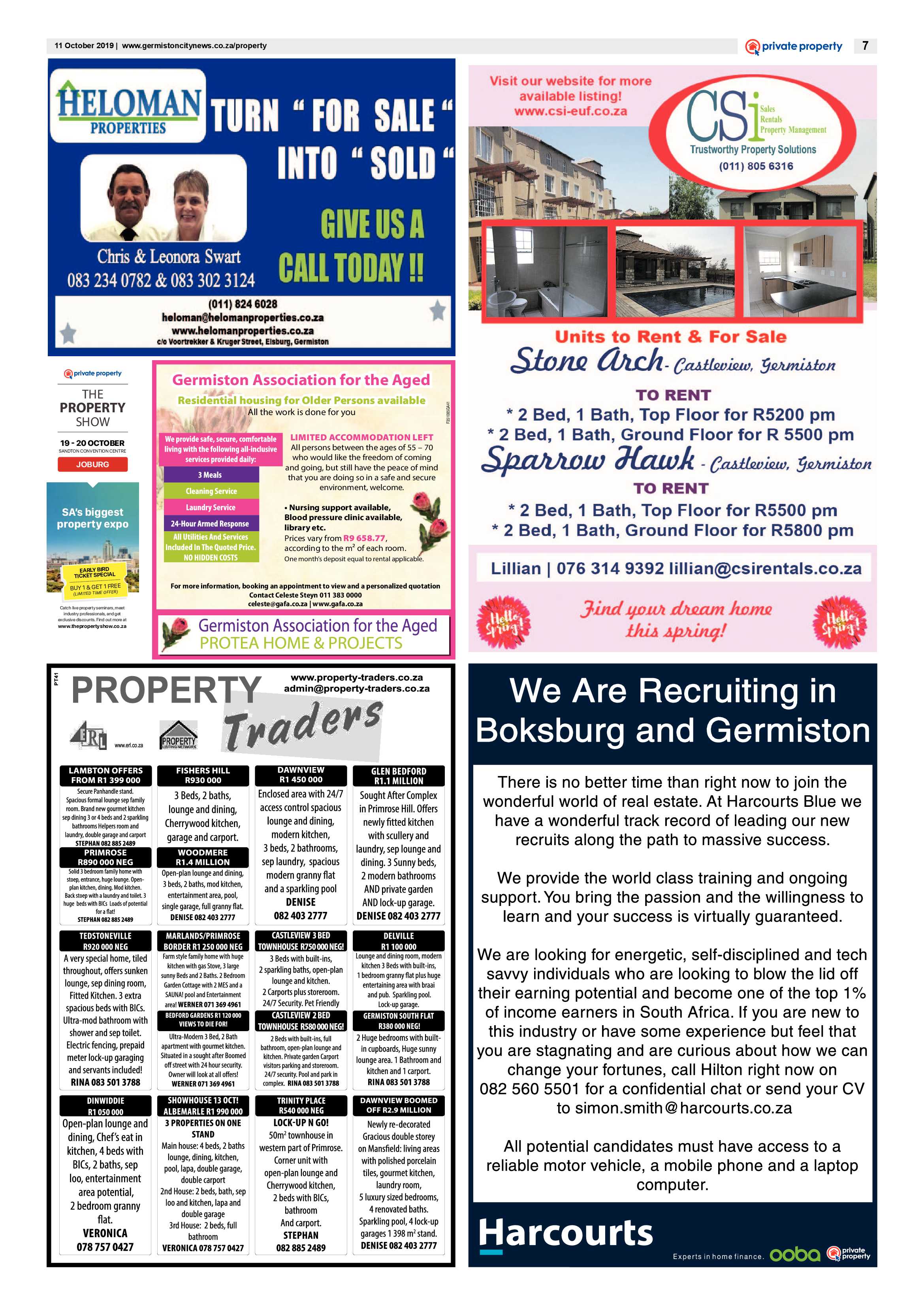 Germiston City News 09 October 2019 page 7