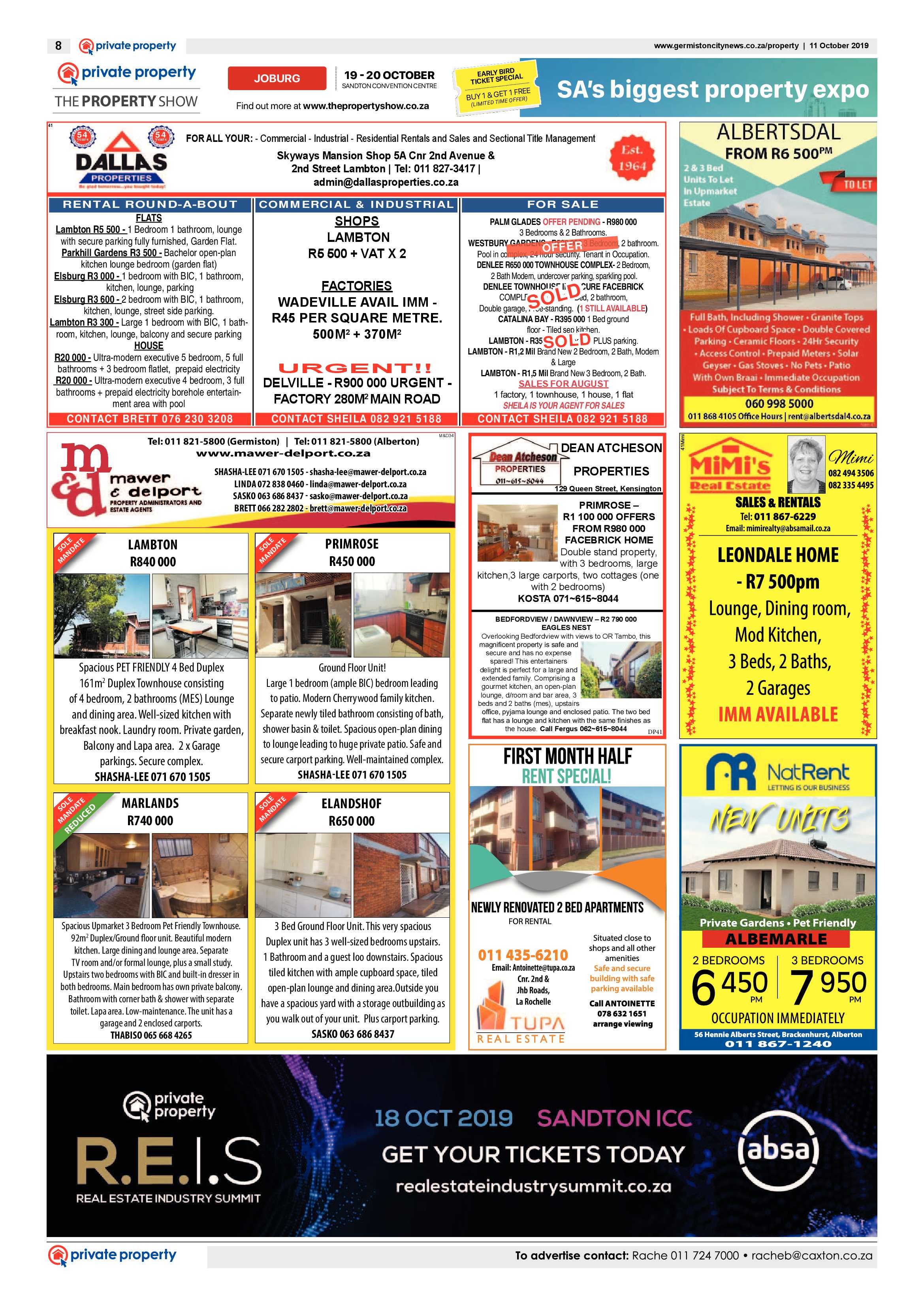 Germiston City News 09 October 2019 page 8