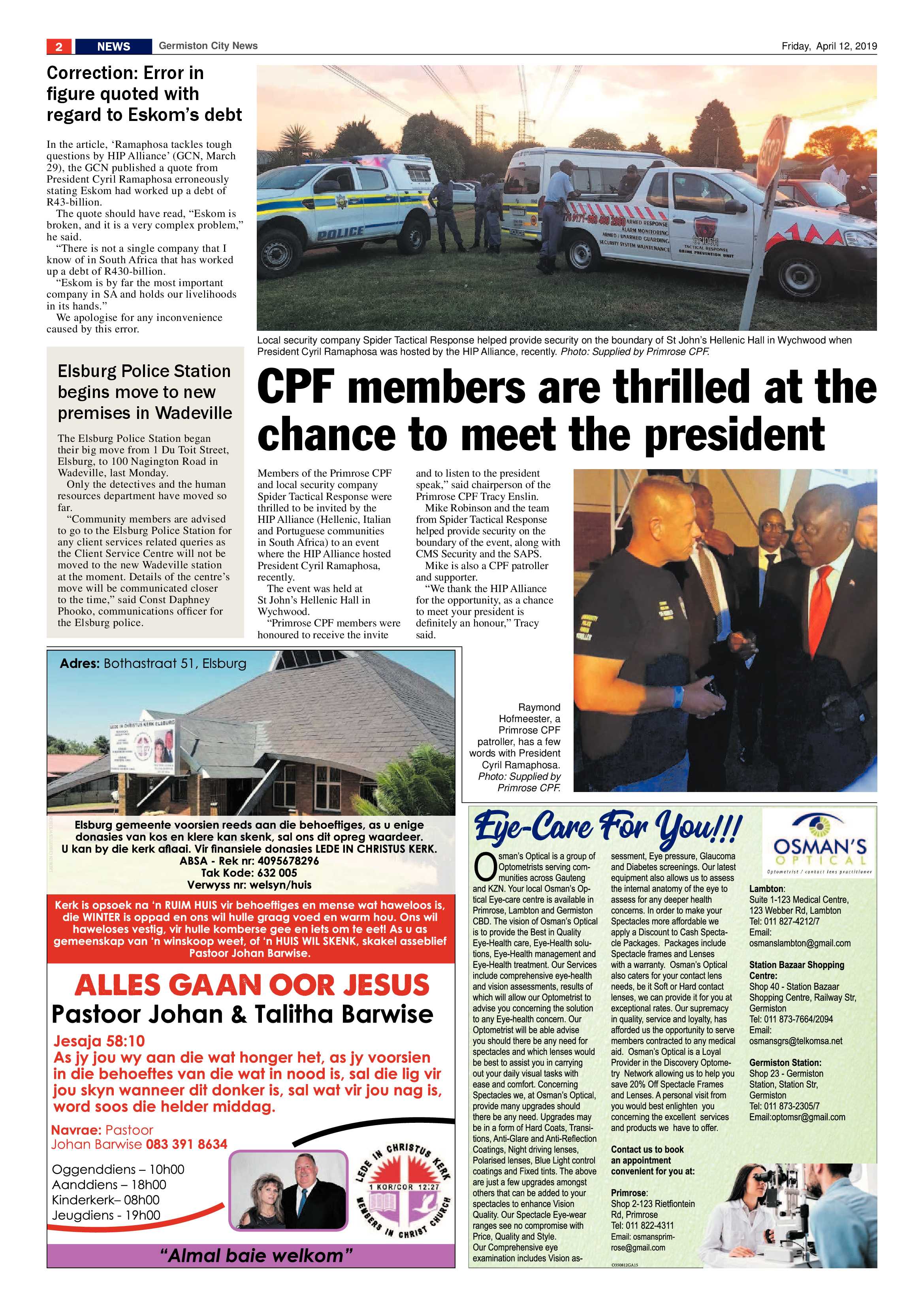 Germiston City News 10 April 2019 page 2
