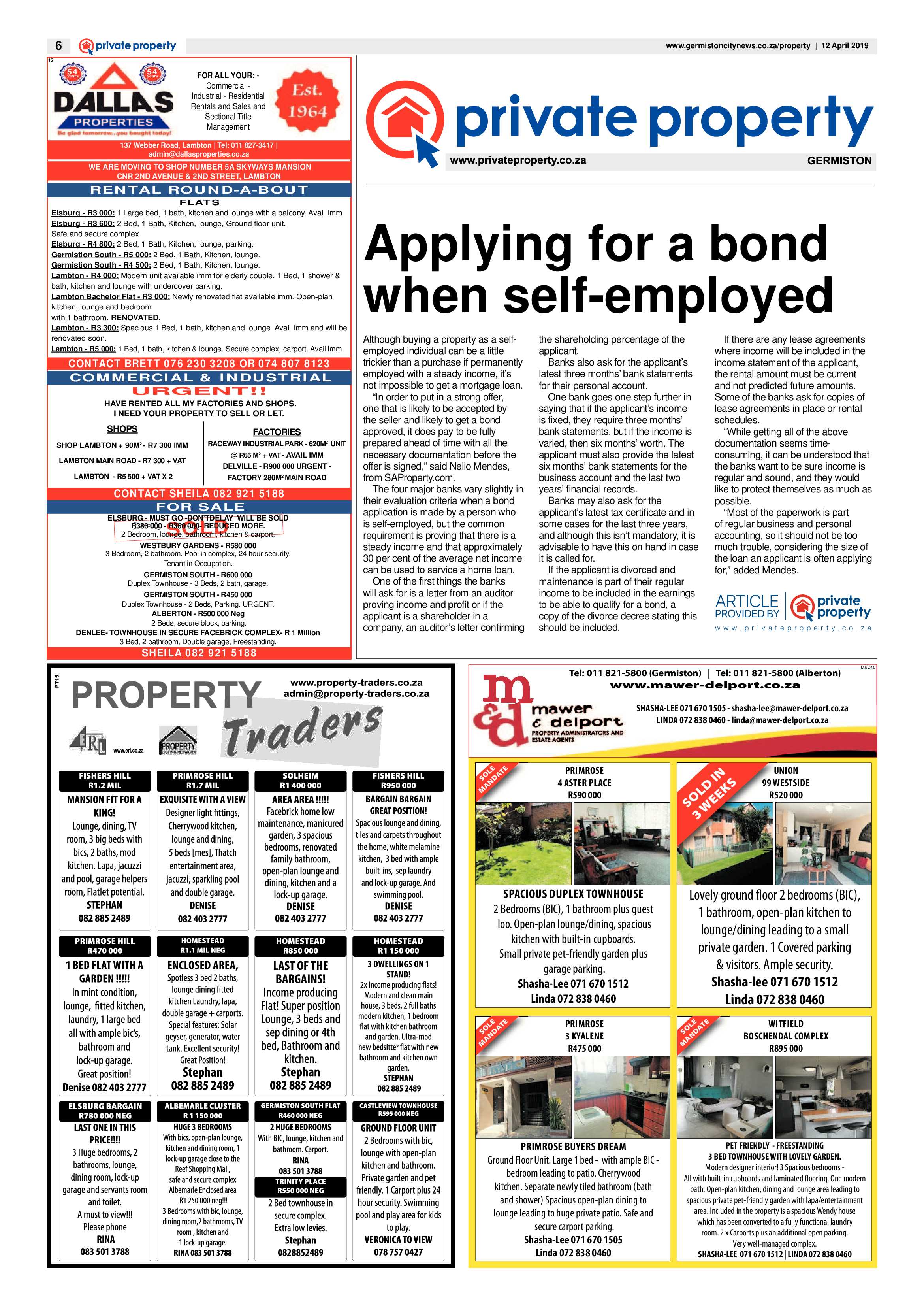 Germiston City News 10 April 2019 page 6