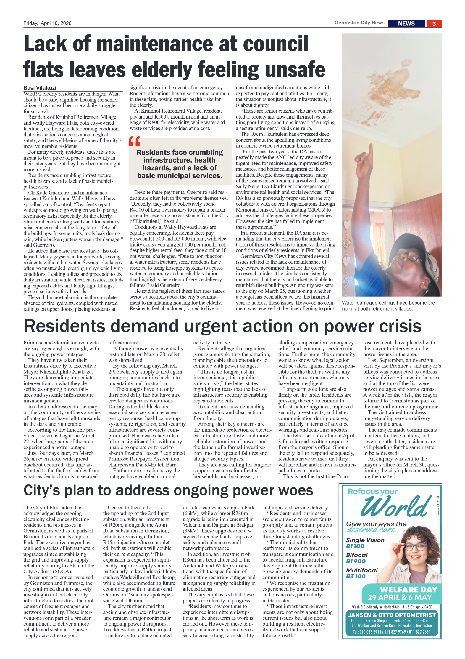 Germiston City News 10 April 2026 page 3