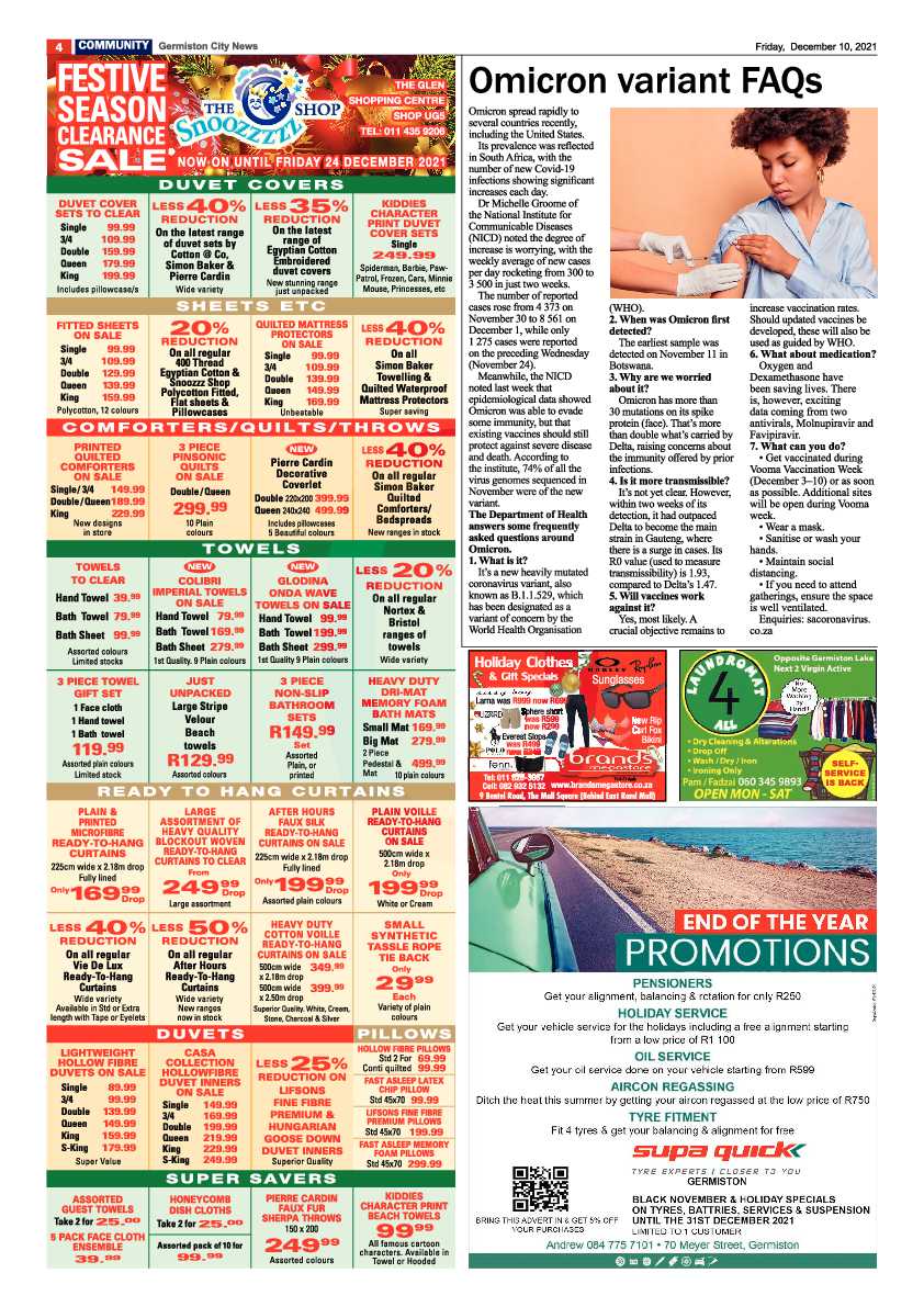 Germiston City News 10 December 2021 page 6