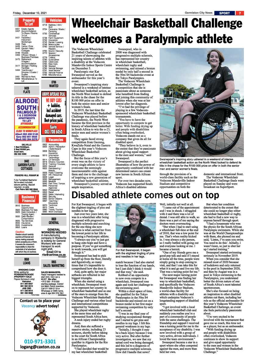Germiston City News 10 December 2021 page 9