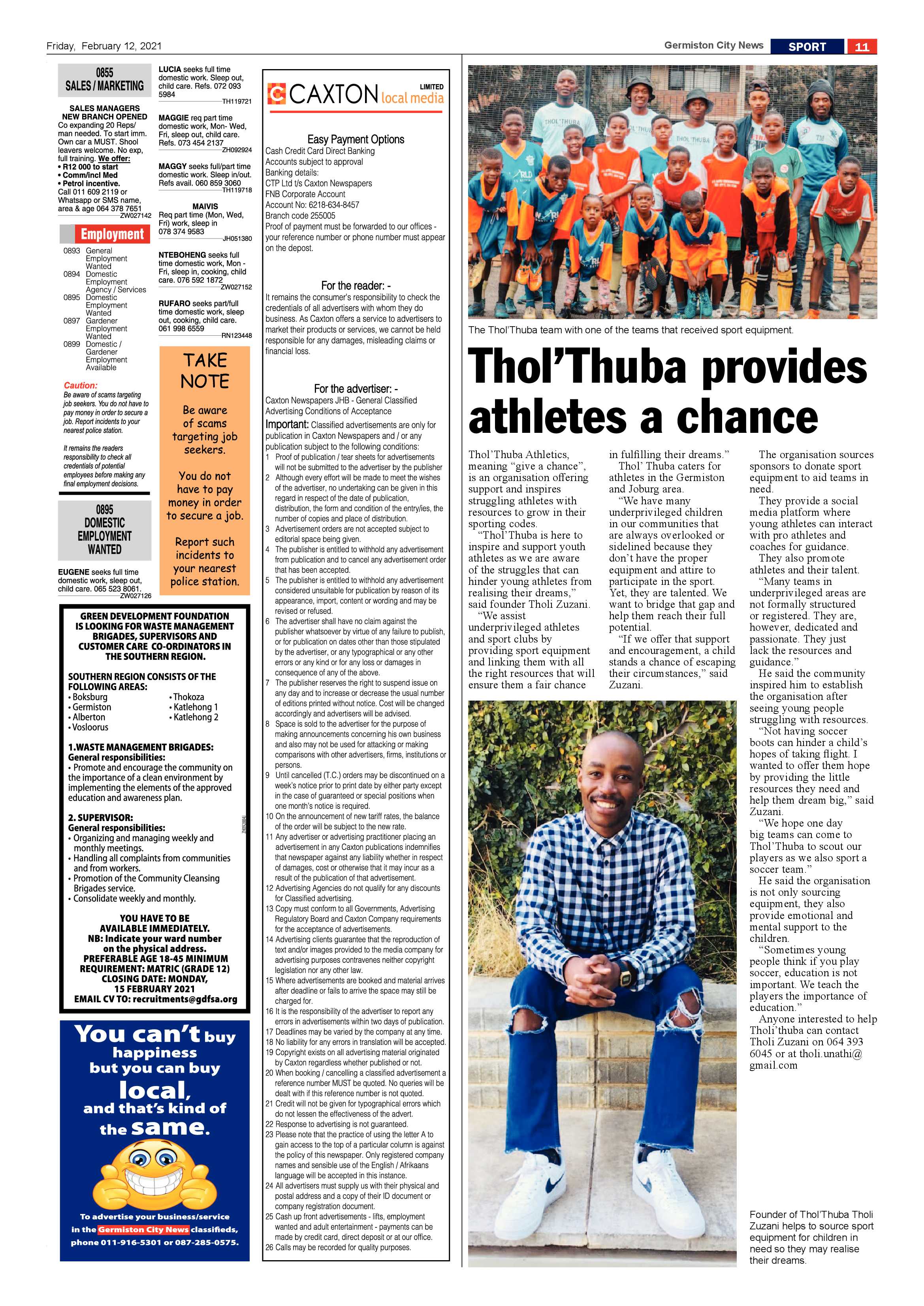 Germiston City News 10 February 2021 page 11