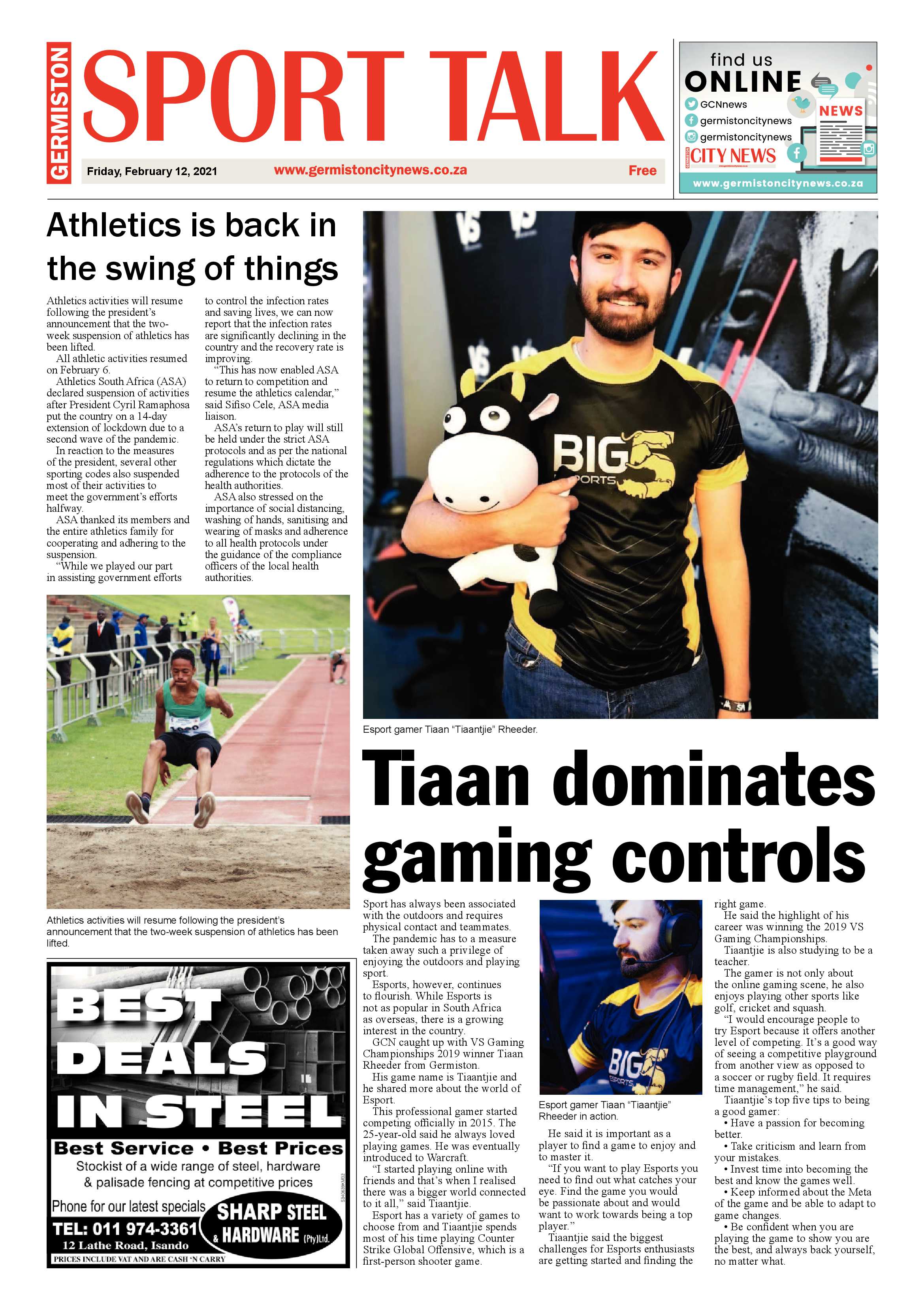 Germiston City News 10 February 2021 page 12