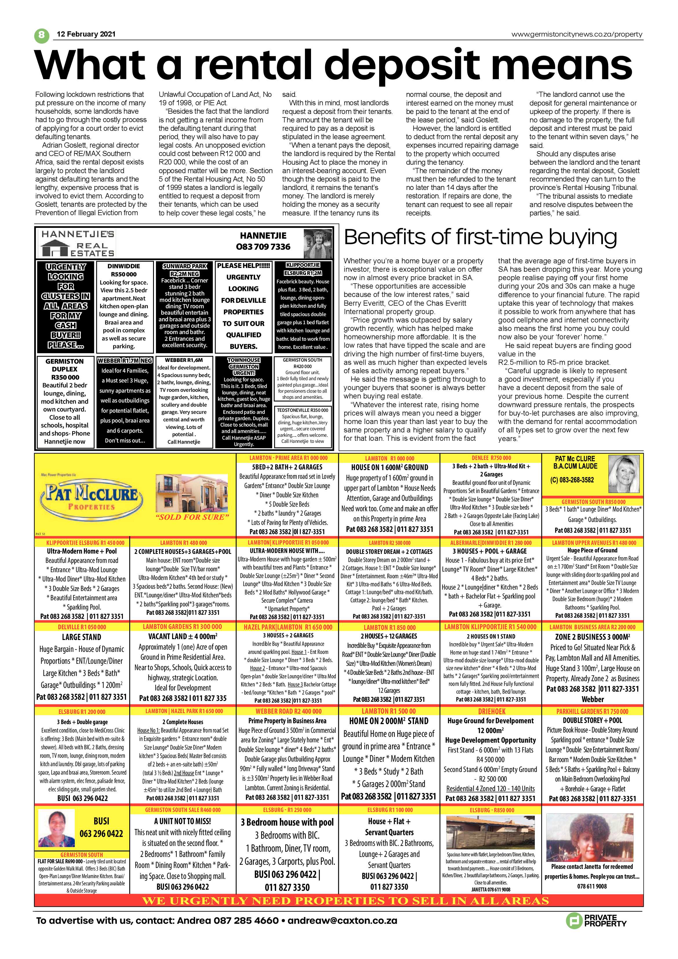 Germiston City News 10 February 2021 page 8