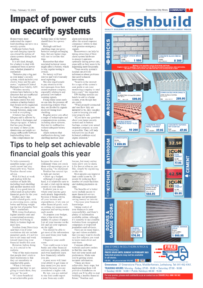 Germiston City News 10 February 2023 page 5
