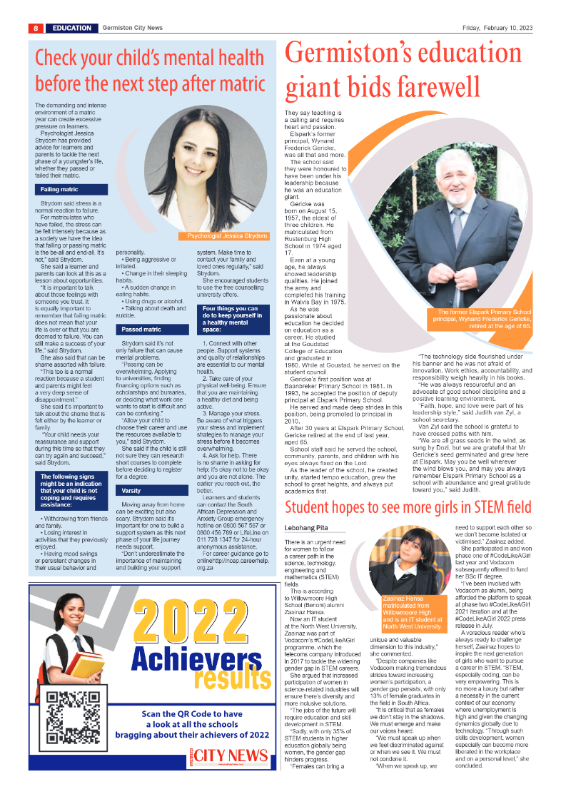 Germiston City News 10 February 2023 page 8