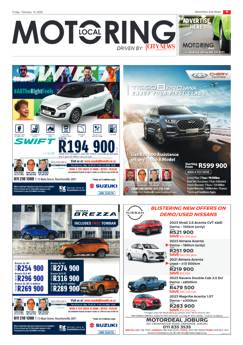 Germiston City News 10 February 2023 page 9