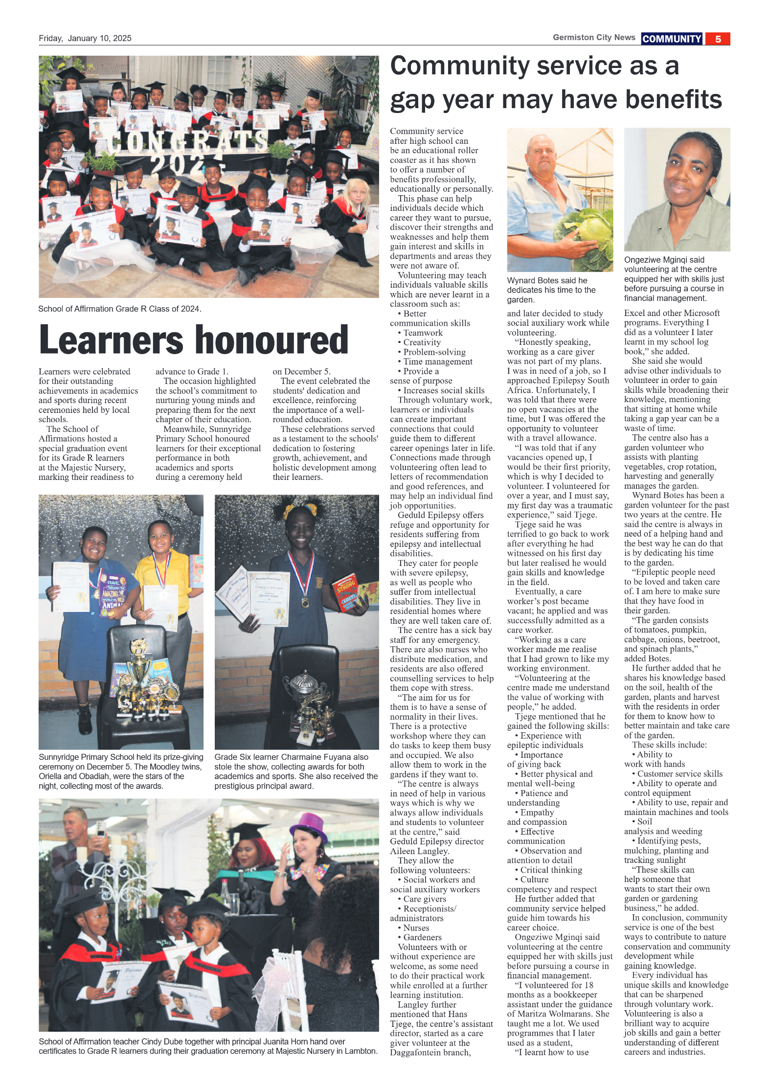 Germiston City News 10 January 2025 page 5