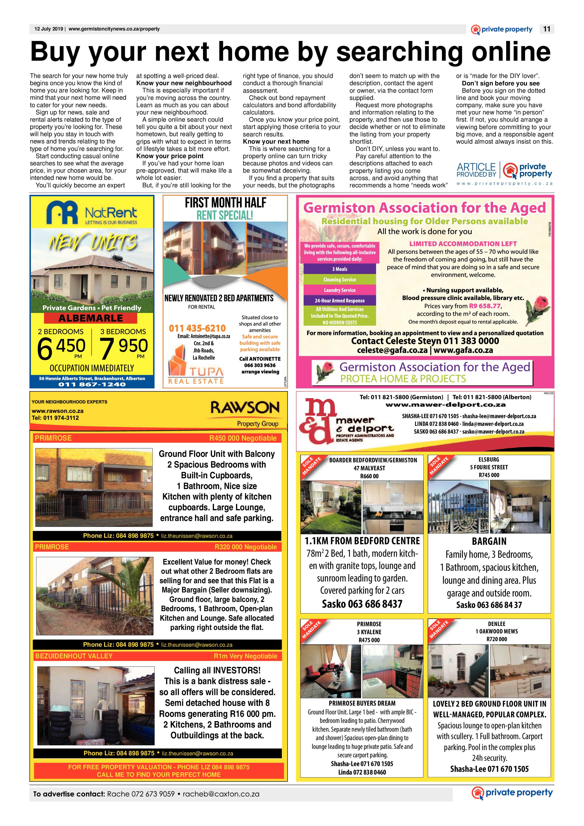 Germiston City News 10 July 2019 page 11
