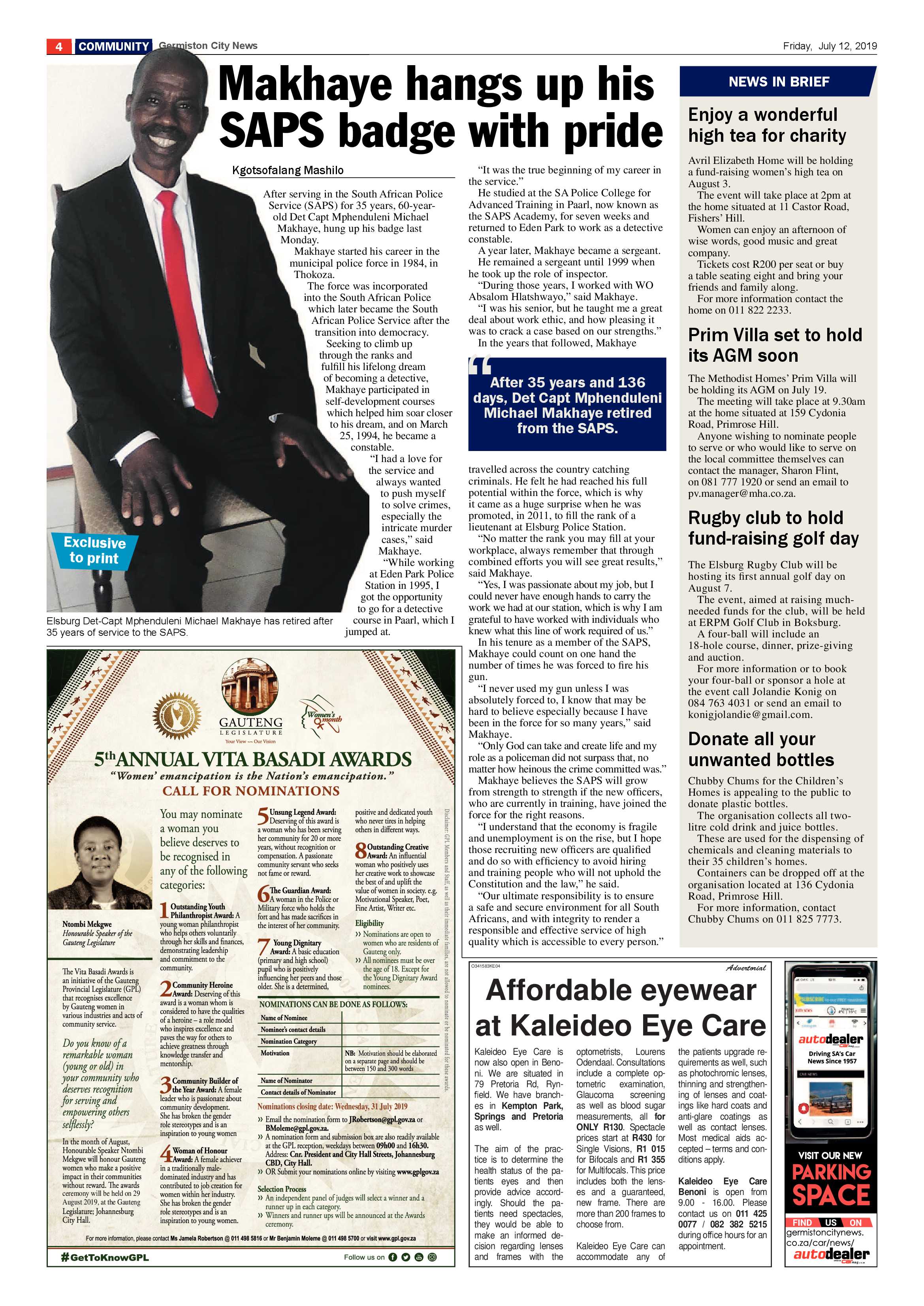 Germiston City News 10 July 2019 page 4