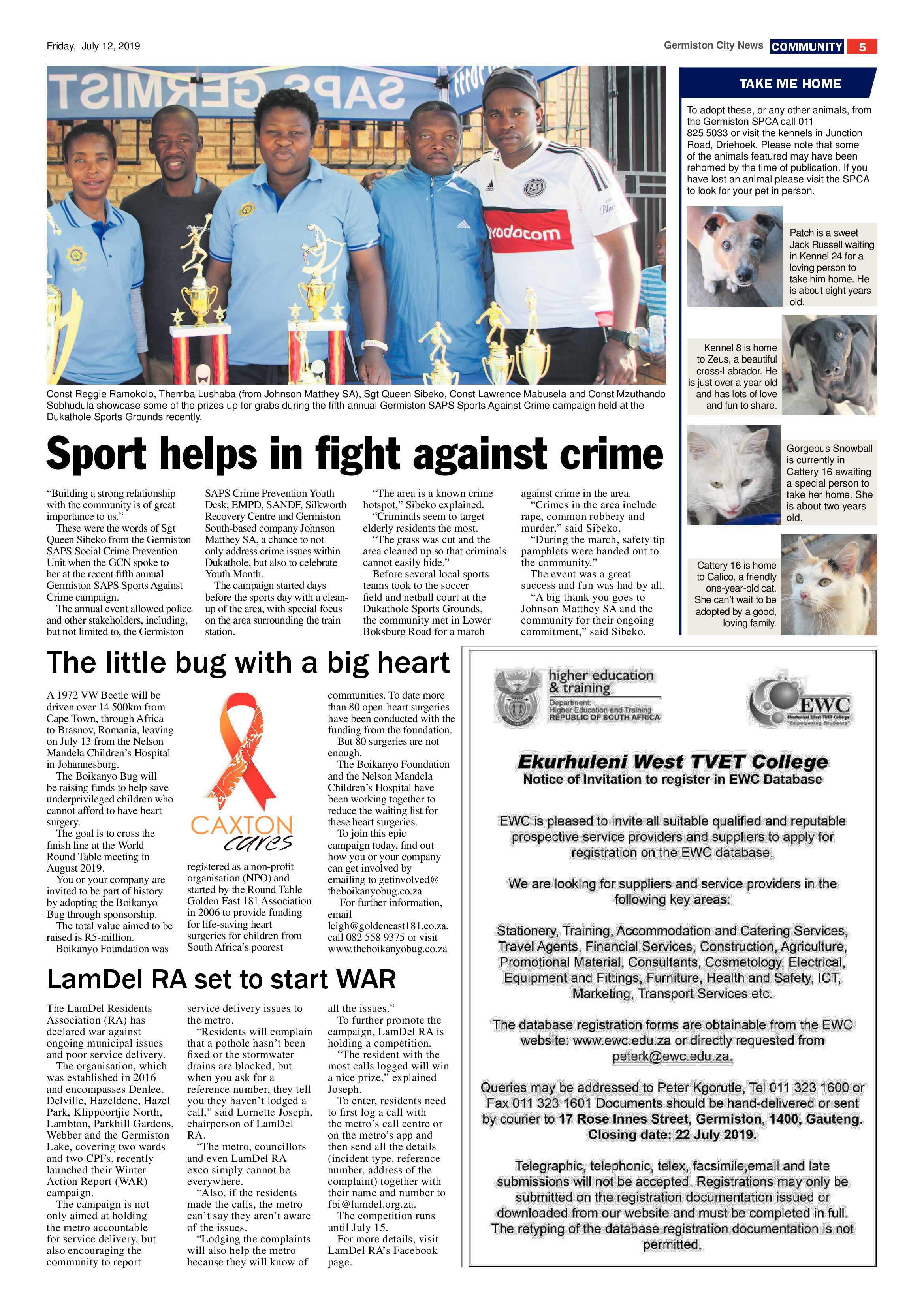 Germiston City News 10 July 2019 page 5