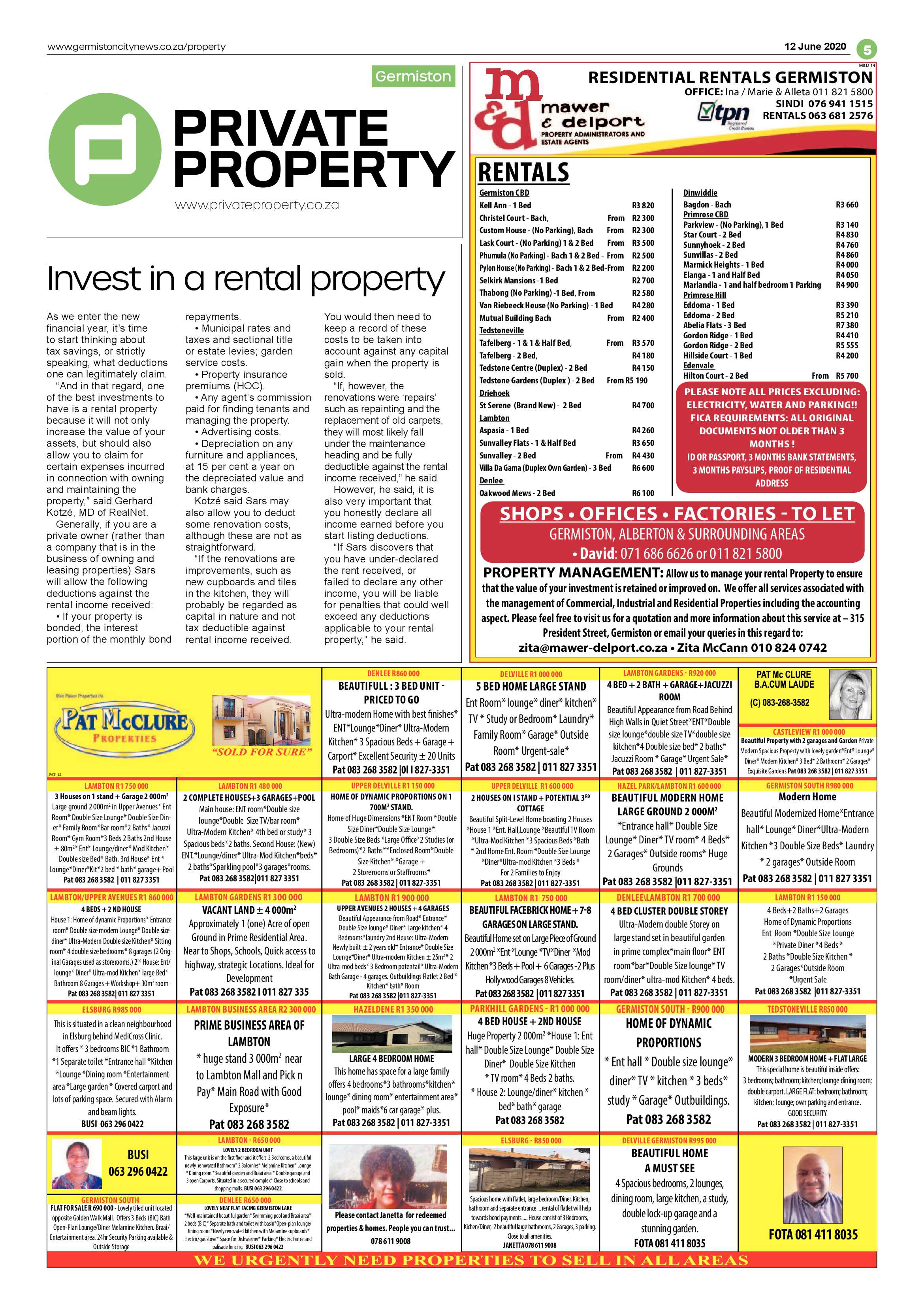 Germiston City News 10 June 2020 page 5