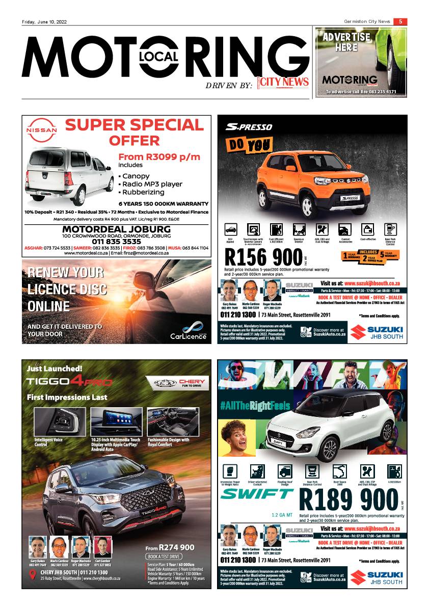 Germiston City News 10 June 2022 page 5
