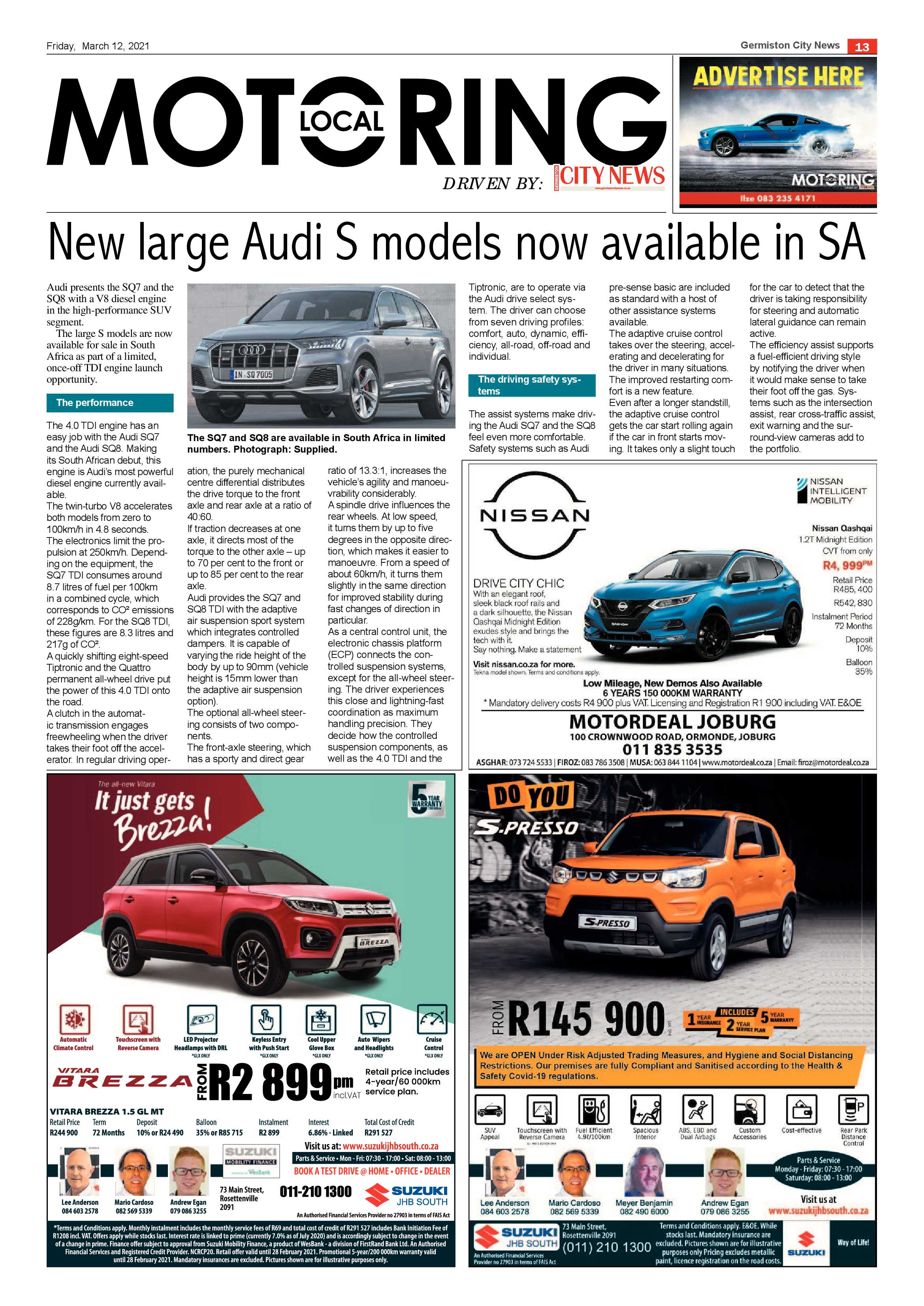 Germiston City News 10 March 2021 page 13