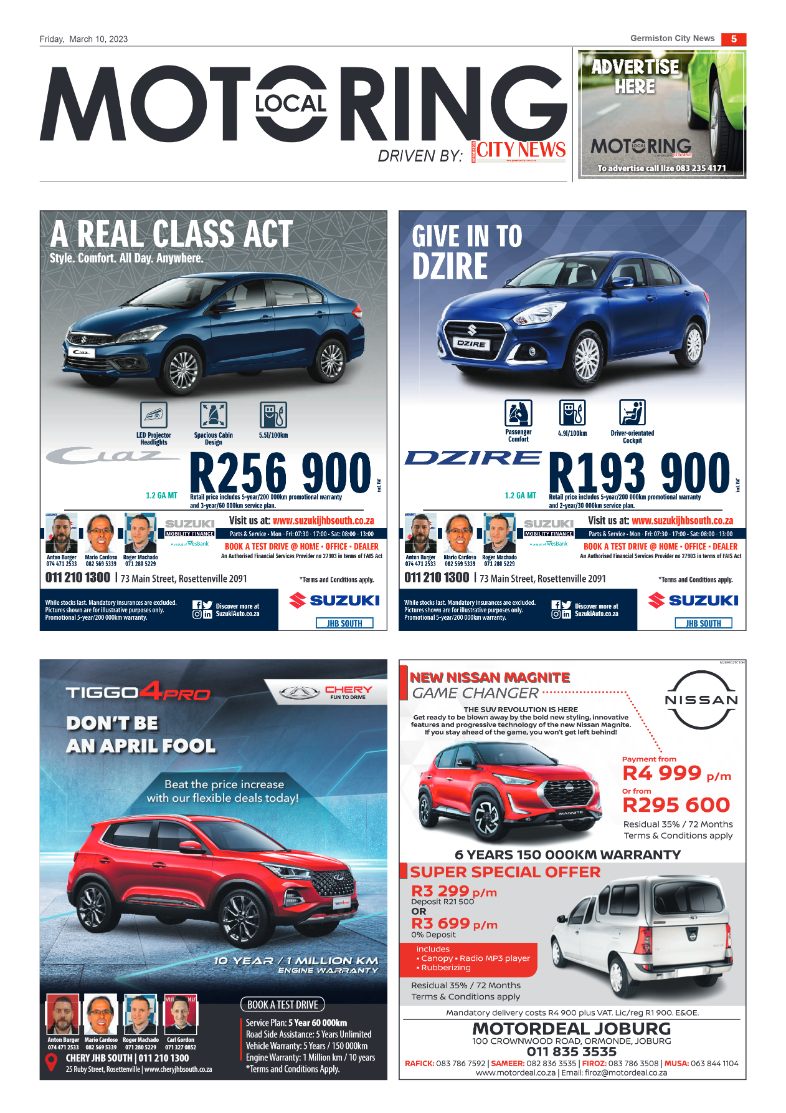 Germiston City News 10 March 2023 page 5