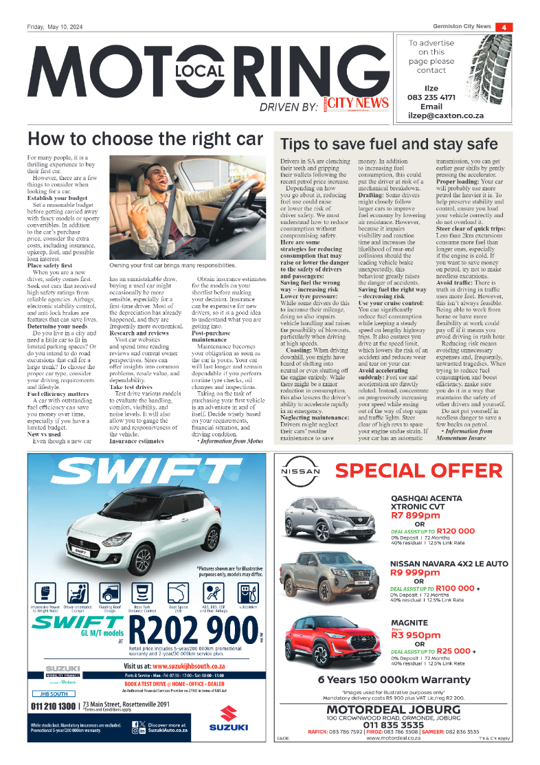 Germiston City News 10 May 2024 page 4