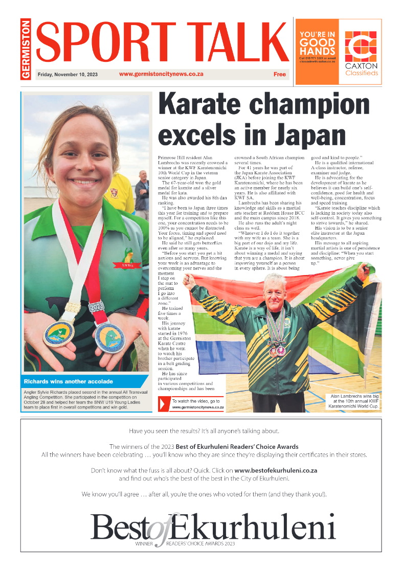 Germiston City News 10 November 2023 page 8