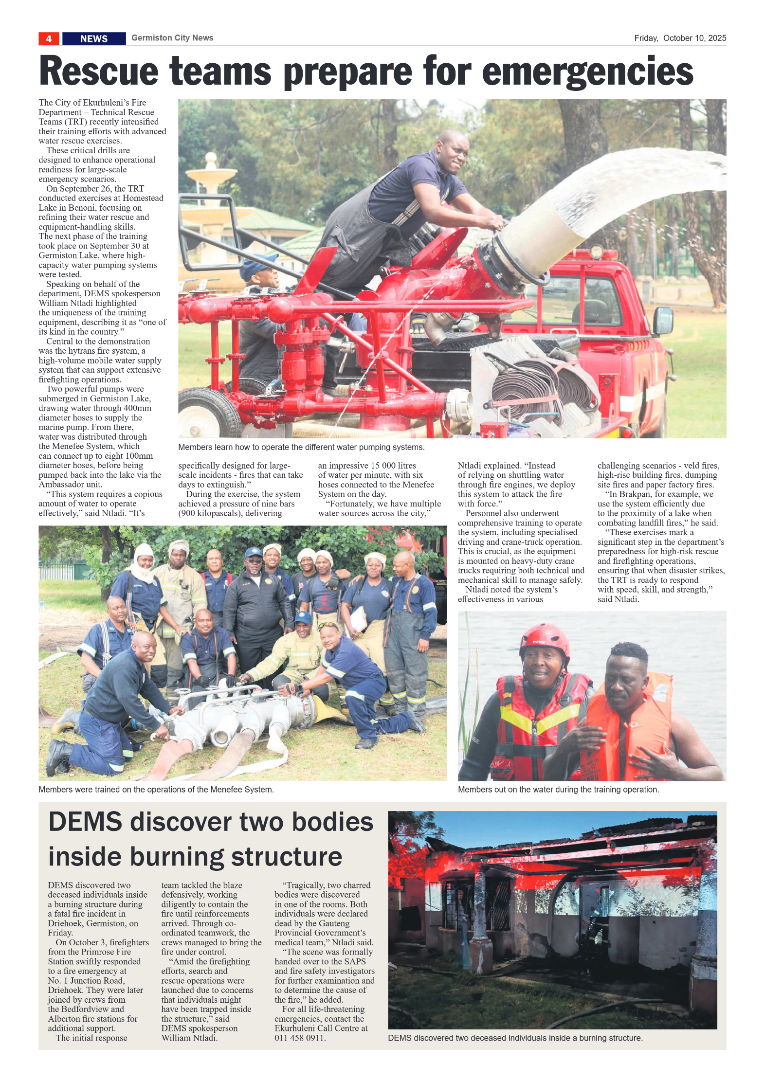 Germiston City News 10 October 2025 page 4
