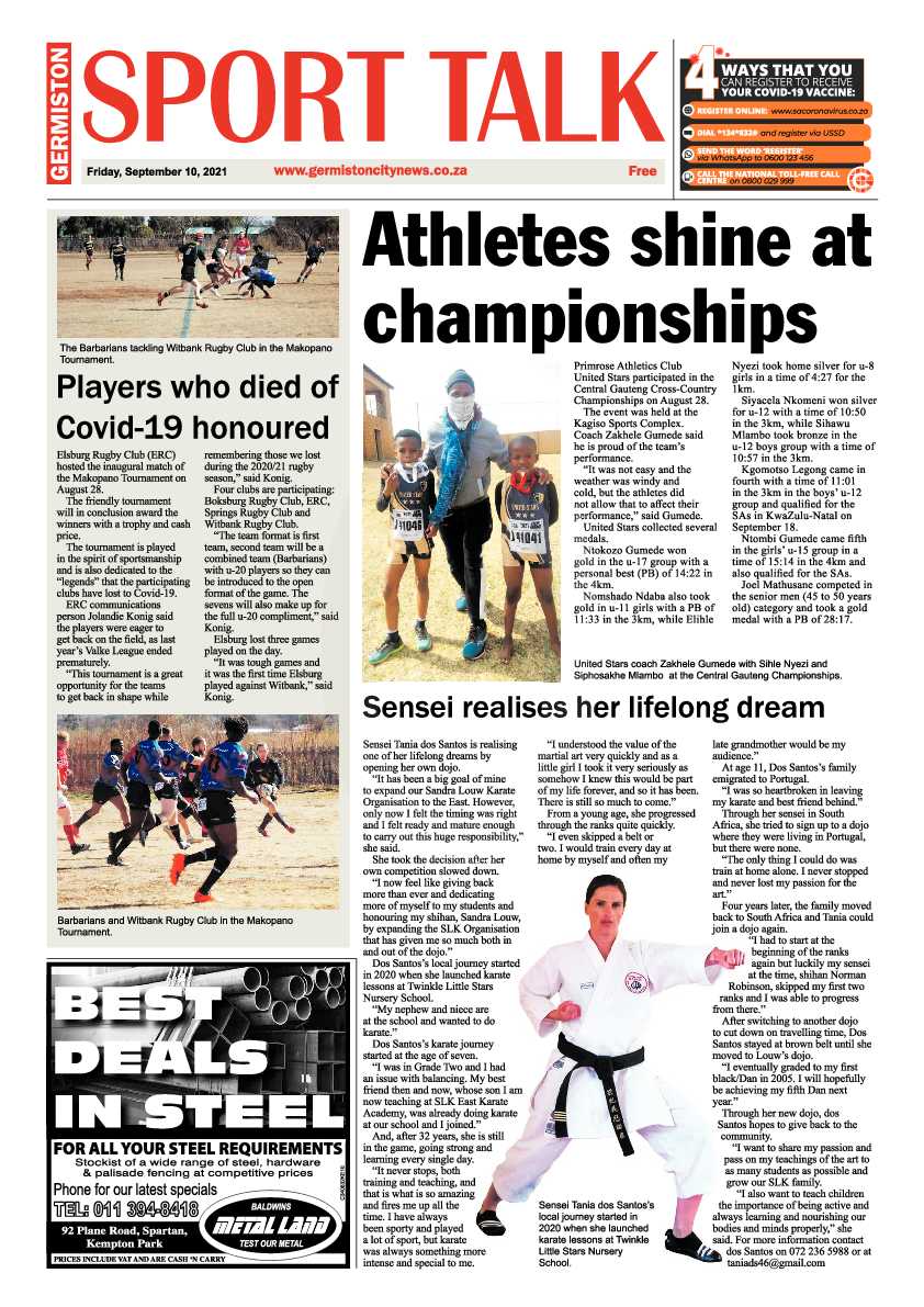 Germiston City News 10 September 2021 page 12