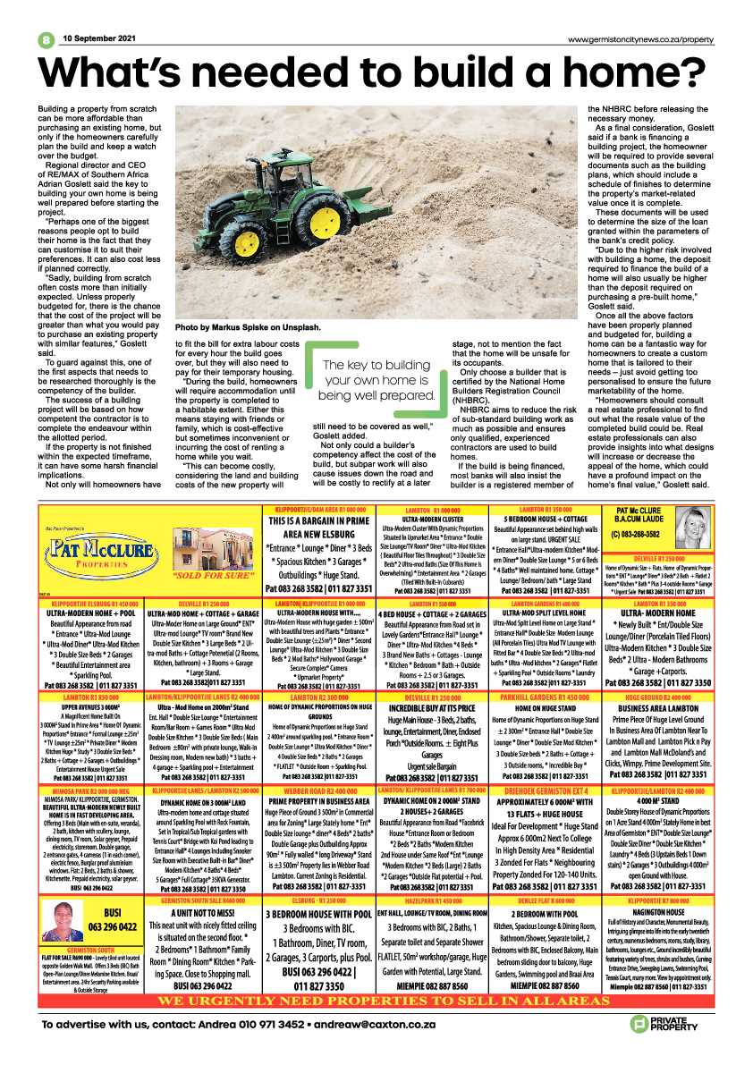 Germiston City News 10 September 2021 page 8
