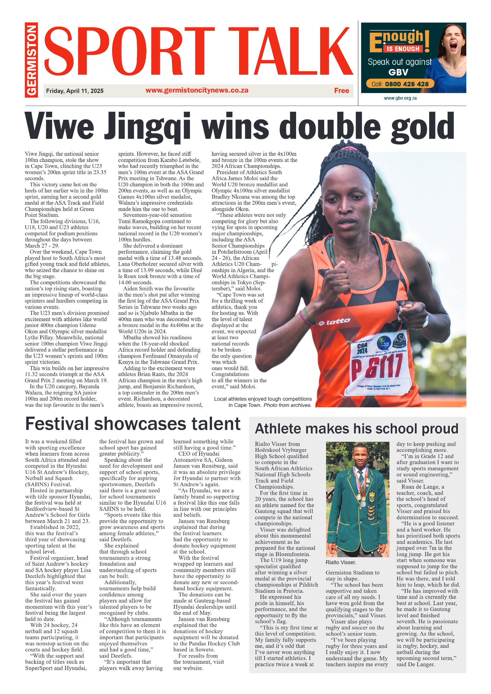 Germiston City News 11 April 2025 page 8