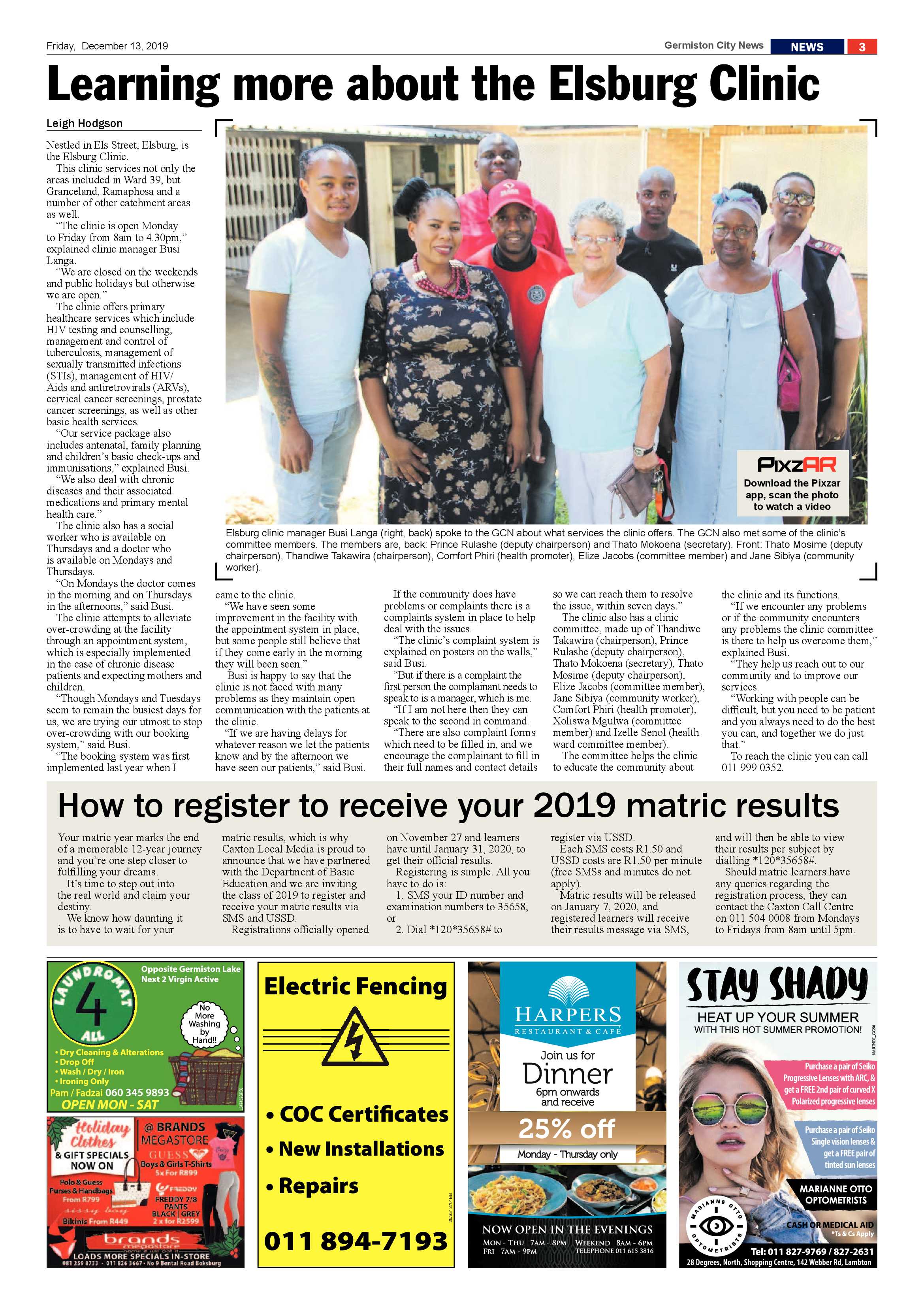 Germiston City News 11 December 2019 page 3