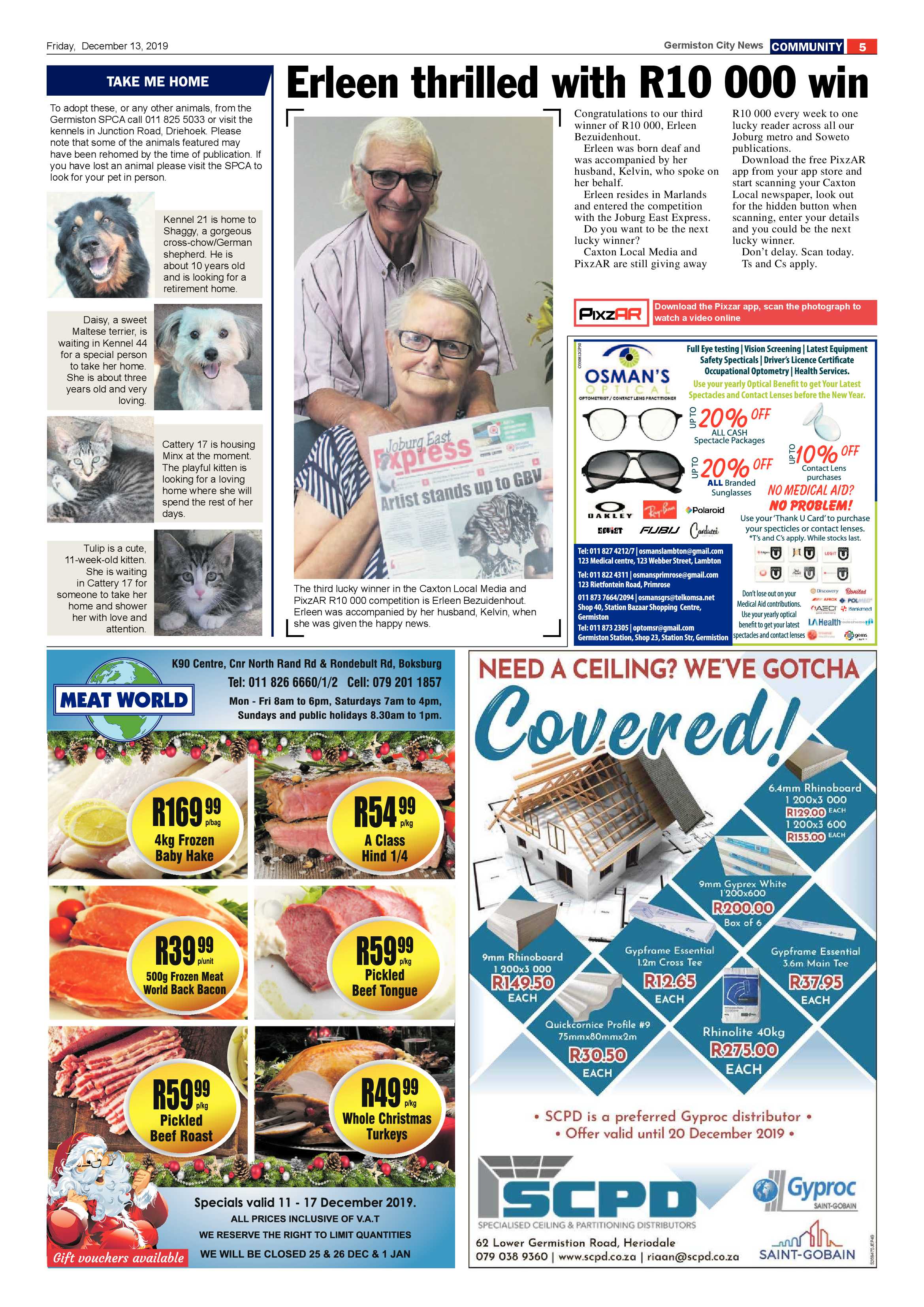 Germiston City News 11 December 2019 page 5